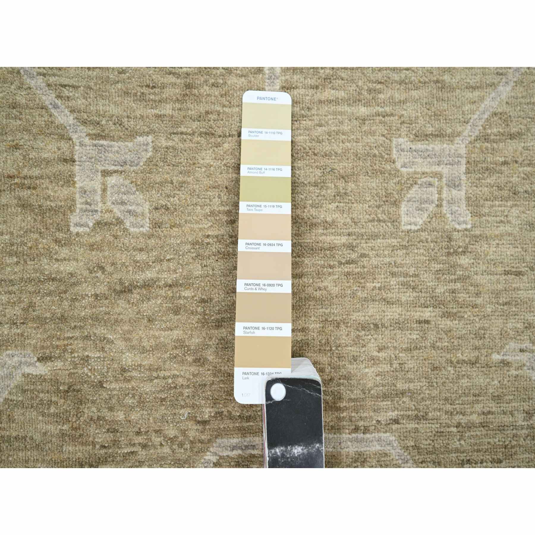 Oushak-And-Peshawar-Hand-Knotted-Rug-380830