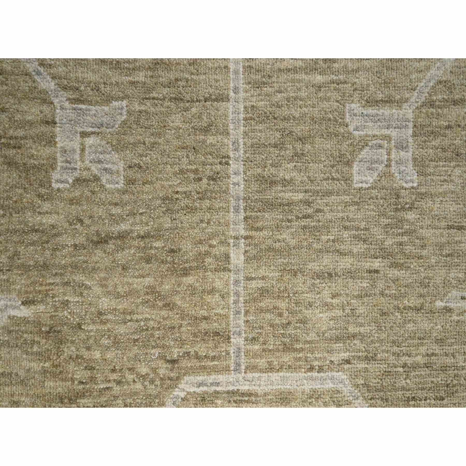 Oushak-And-Peshawar-Hand-Knotted-Rug-380830