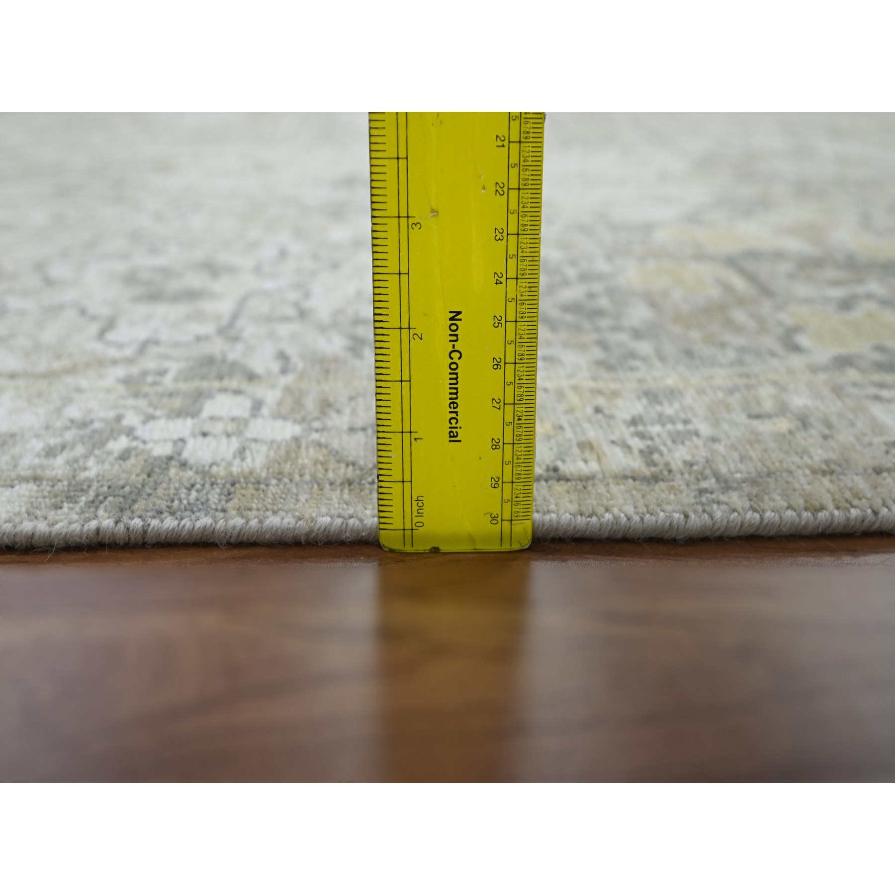 Oushak-And-Peshawar-Hand-Knotted-Rug-380845