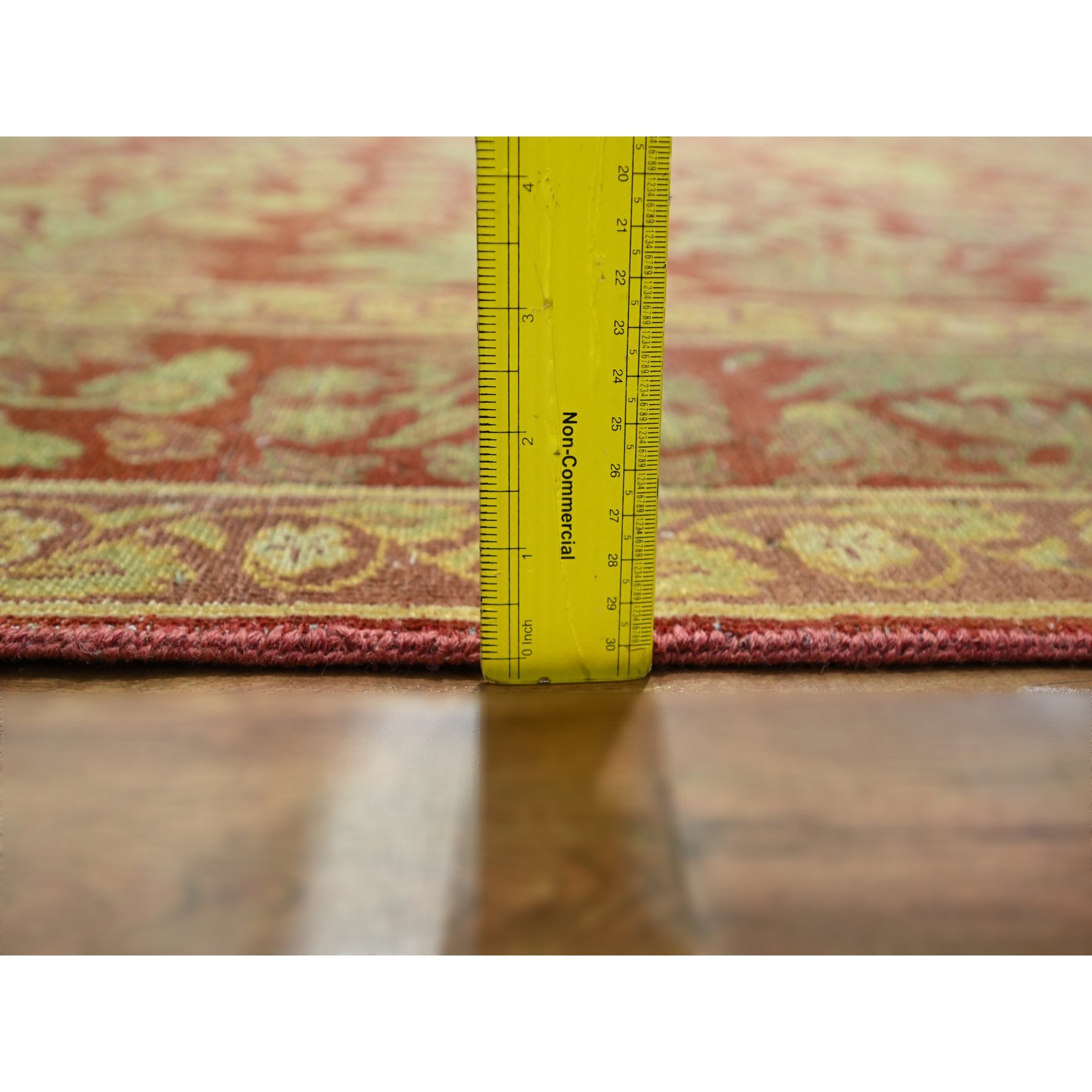 Oushak-And-Peshawar-Hand-Knotted-Rug-381730
