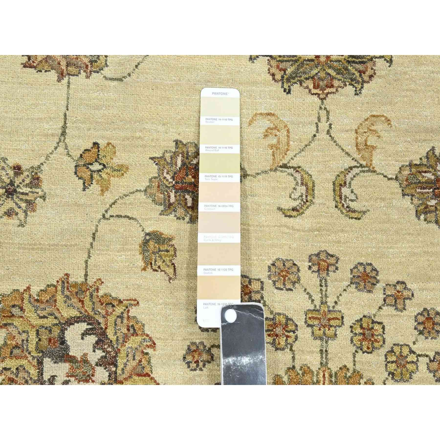 Oushak-And-Peshawar-Hand-Knotted-Rug-381775