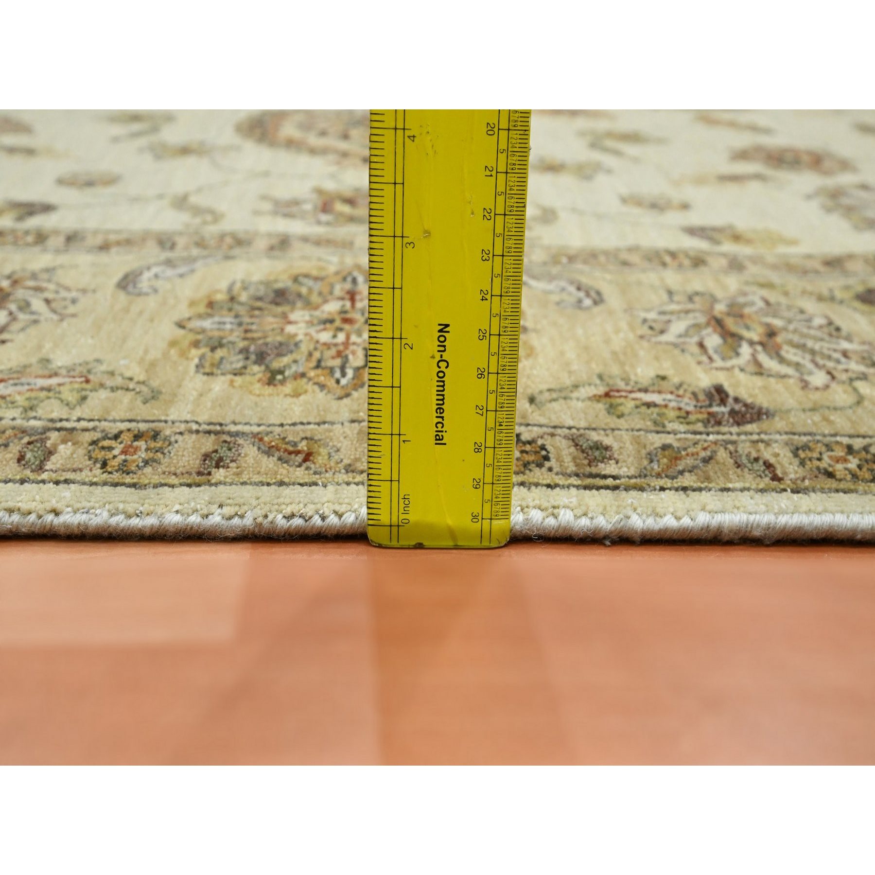 Oushak-And-Peshawar-Hand-Knotted-Rug-381775