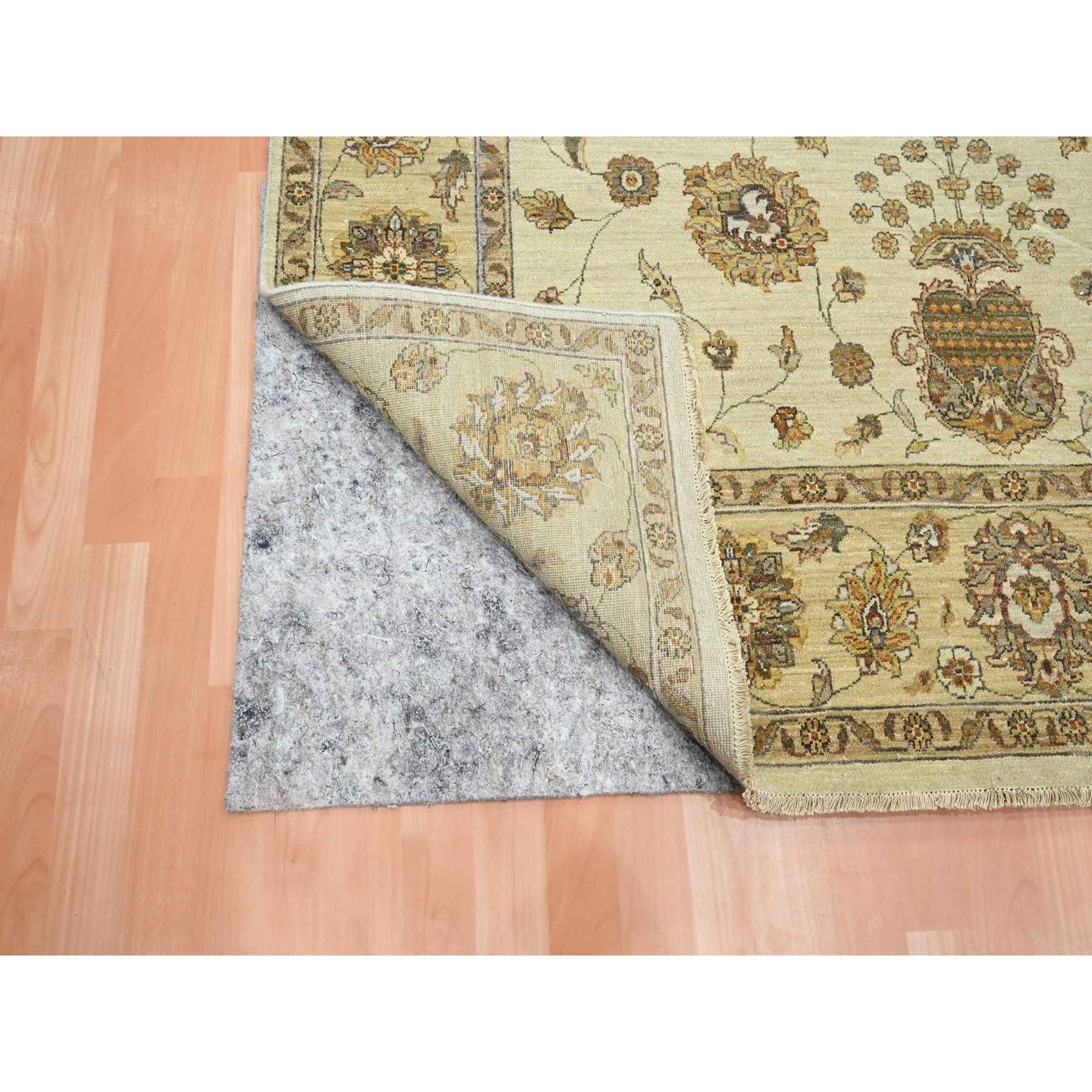 Oushak-And-Peshawar-Hand-Knotted-Rug-381780