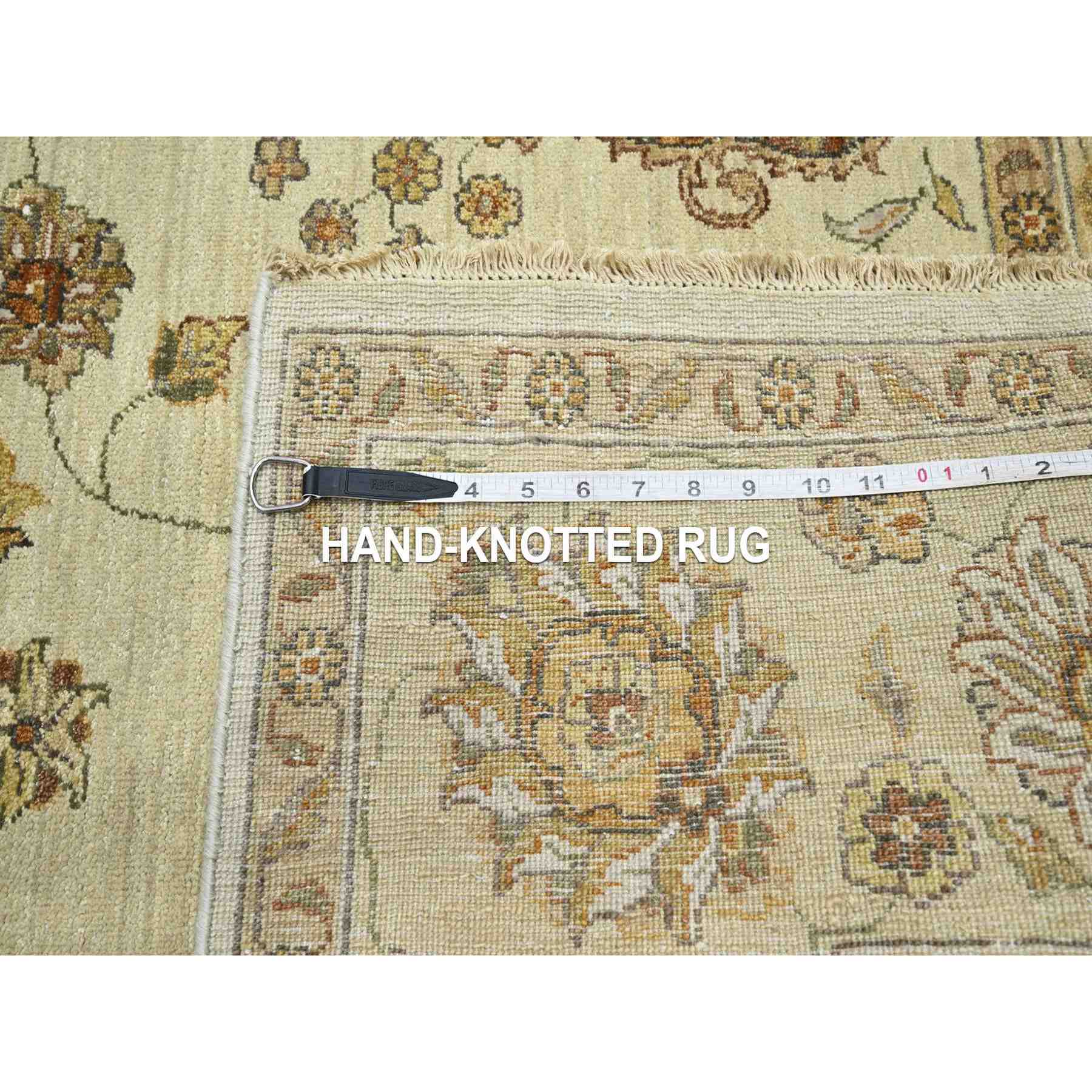 Oushak-And-Peshawar-Hand-Knotted-Rug-381780