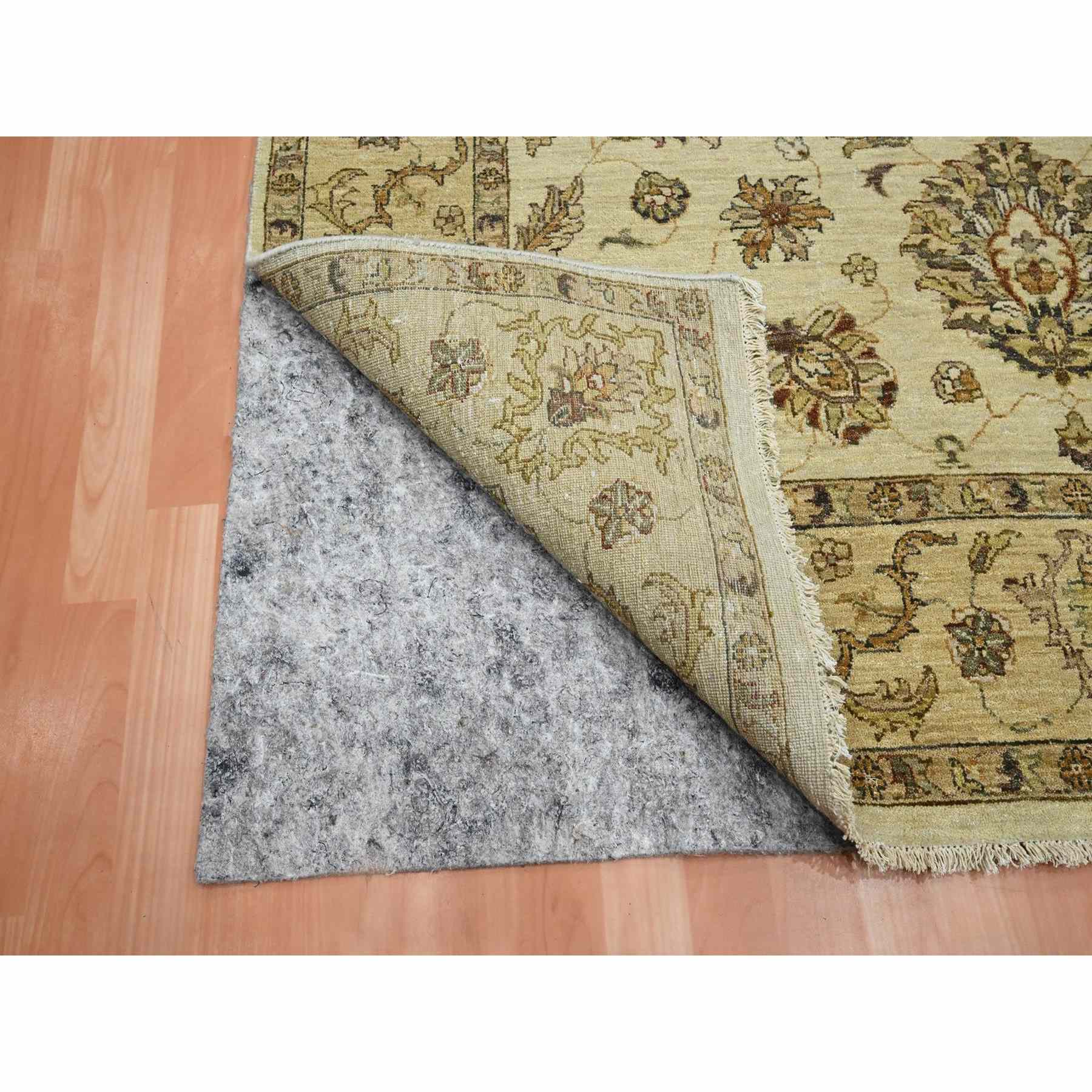 Oushak-And-Peshawar-Hand-Knotted-Rug-381785