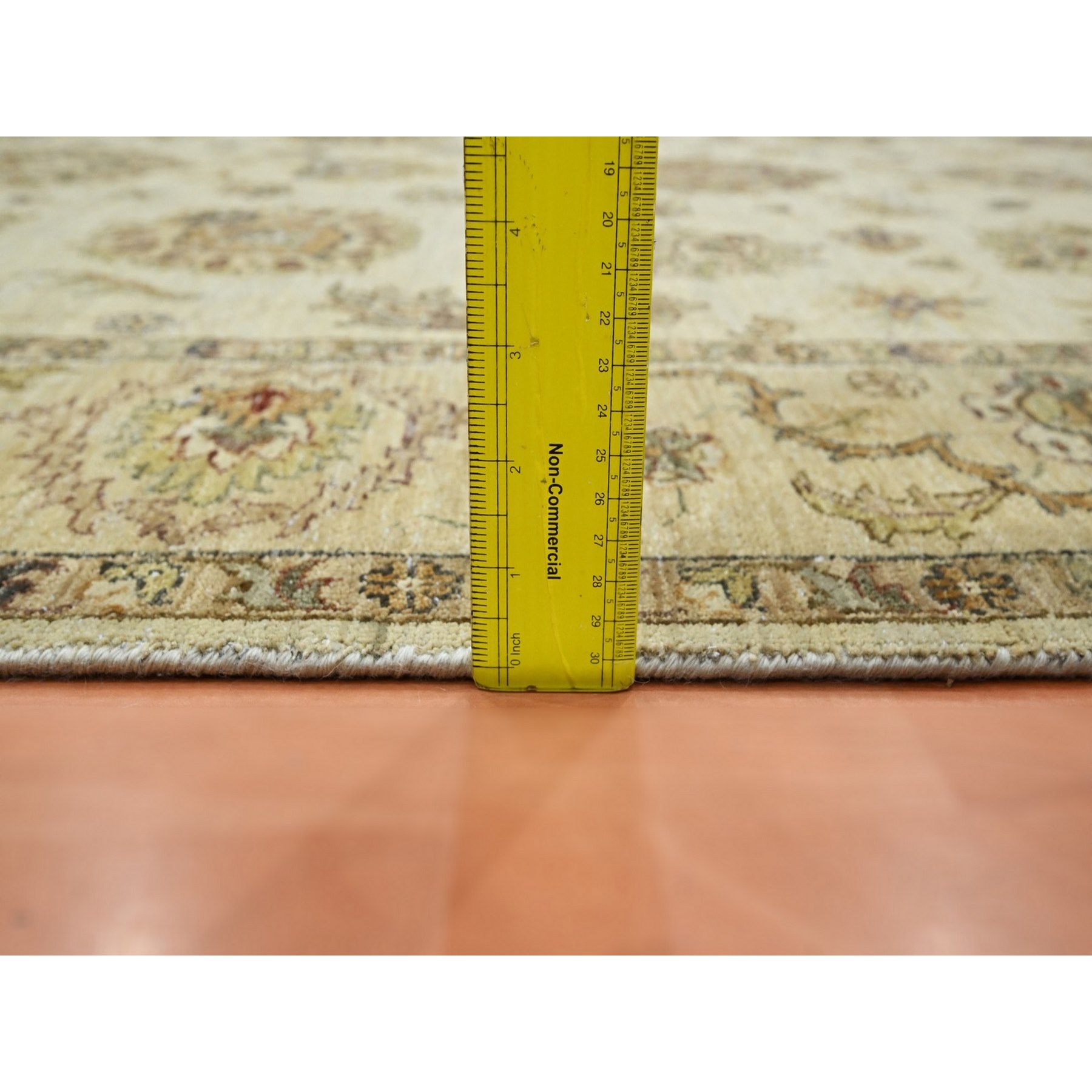 Oushak-And-Peshawar-Hand-Knotted-Rug-381785