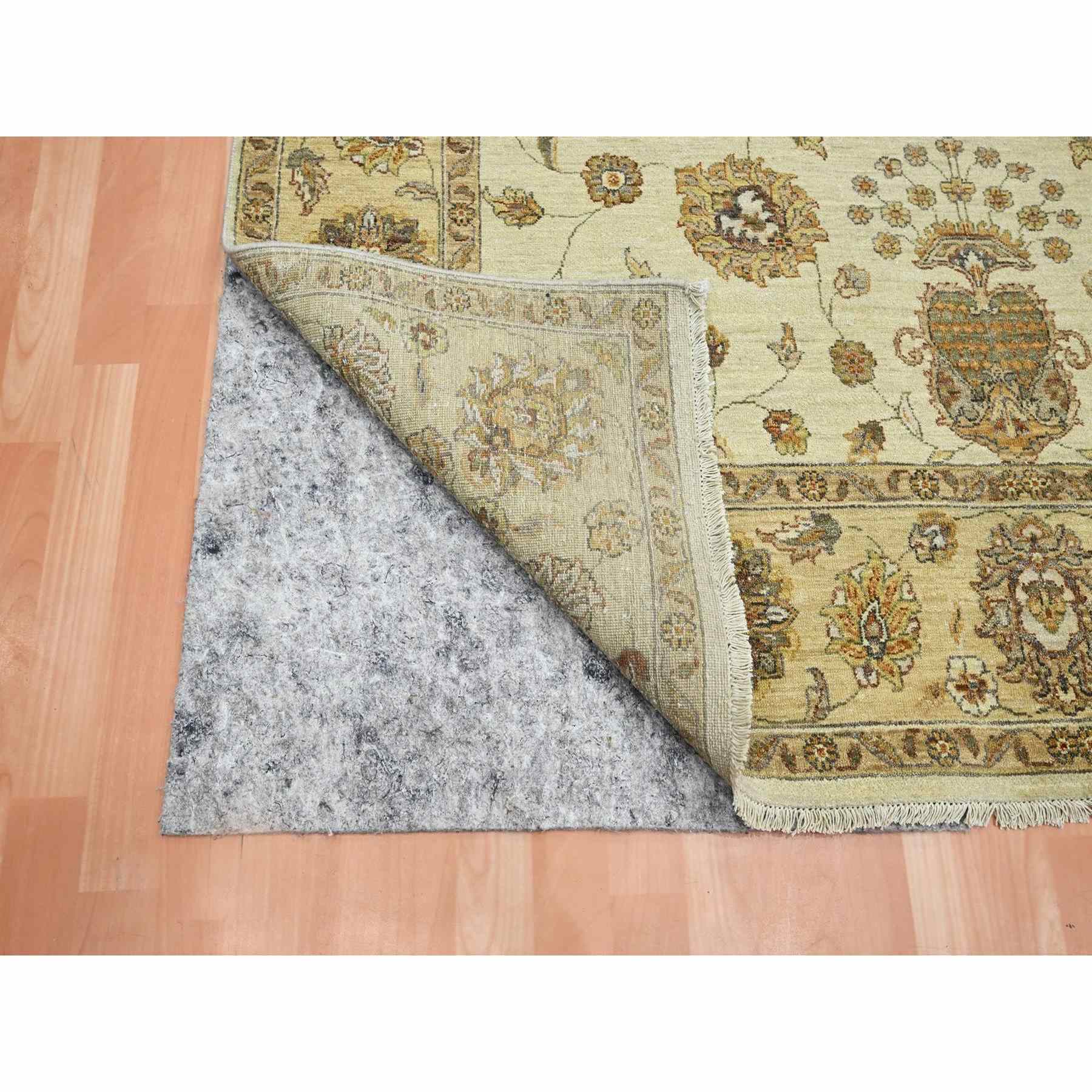 Oushak-And-Peshawar-Hand-Knotted-Rug-381790