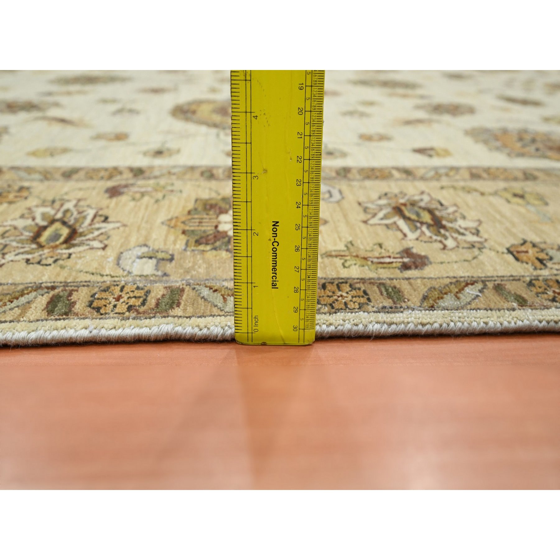Oushak-And-Peshawar-Hand-Knotted-Rug-381795