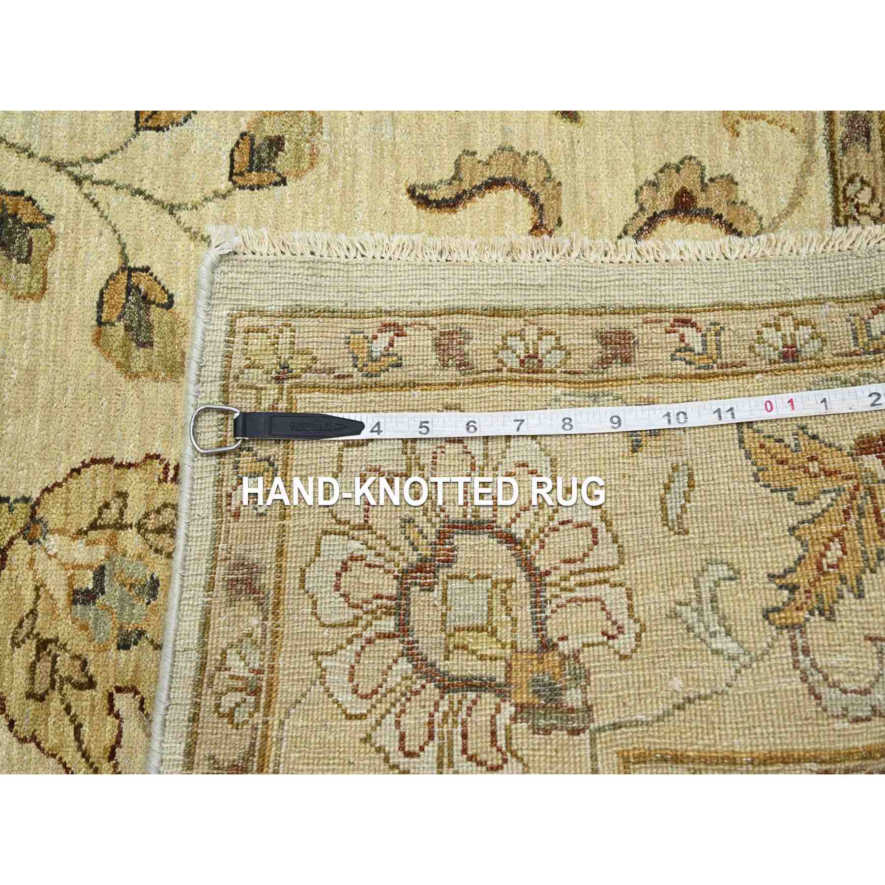 Oushak-And-Peshawar-Hand-Knotted-Rug-381800