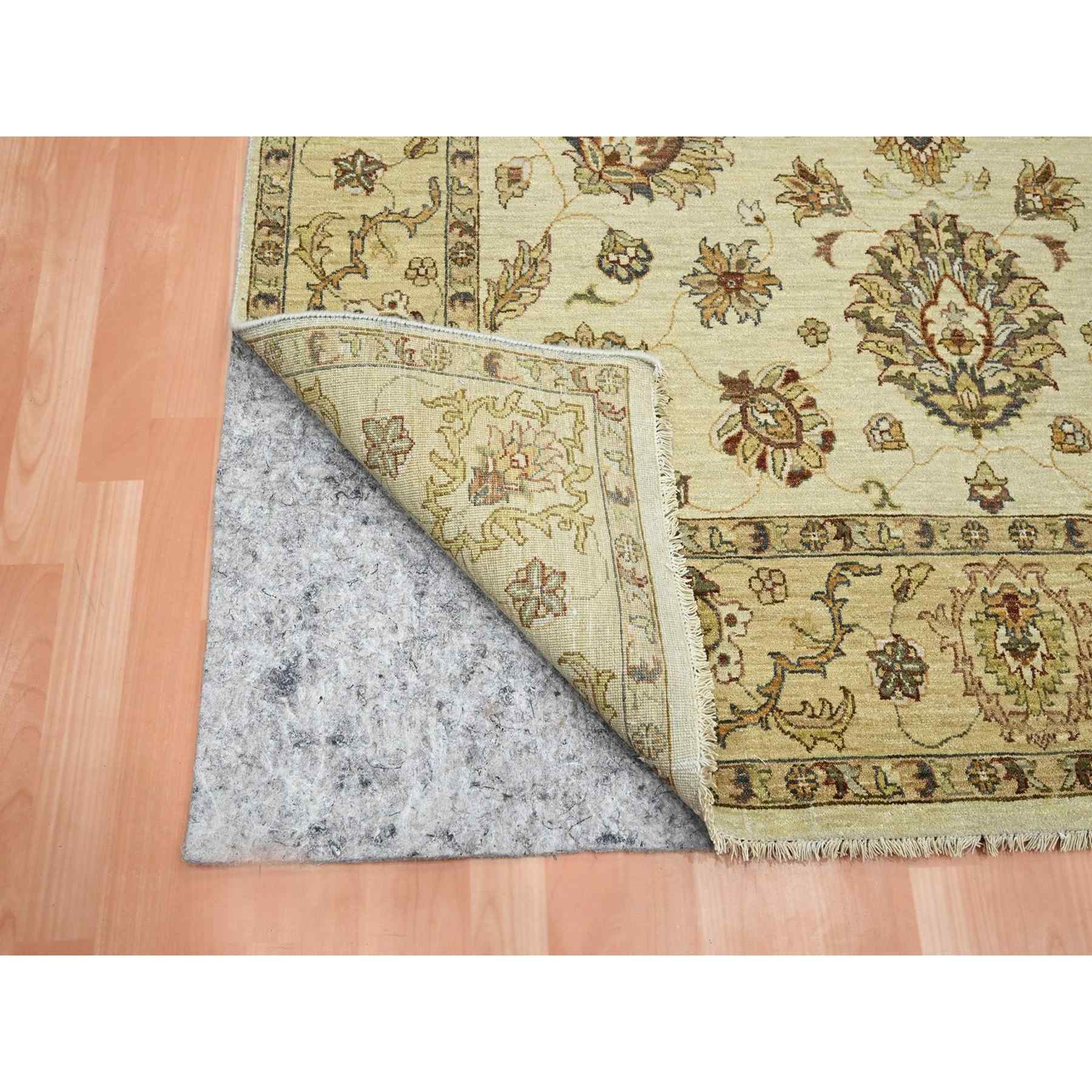 Oushak-And-Peshawar-Hand-Knotted-Rug-381805