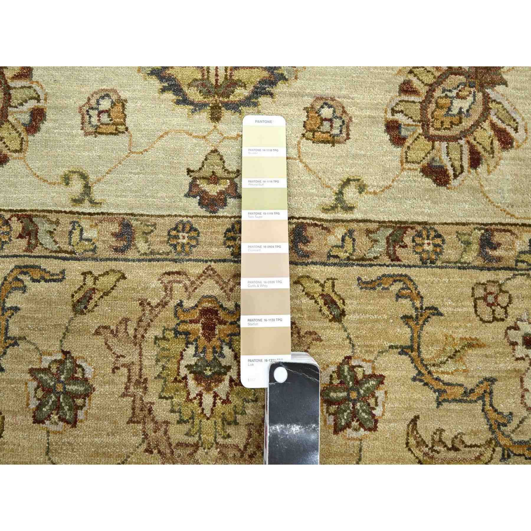 Oushak-And-Peshawar-Hand-Knotted-Rug-381805