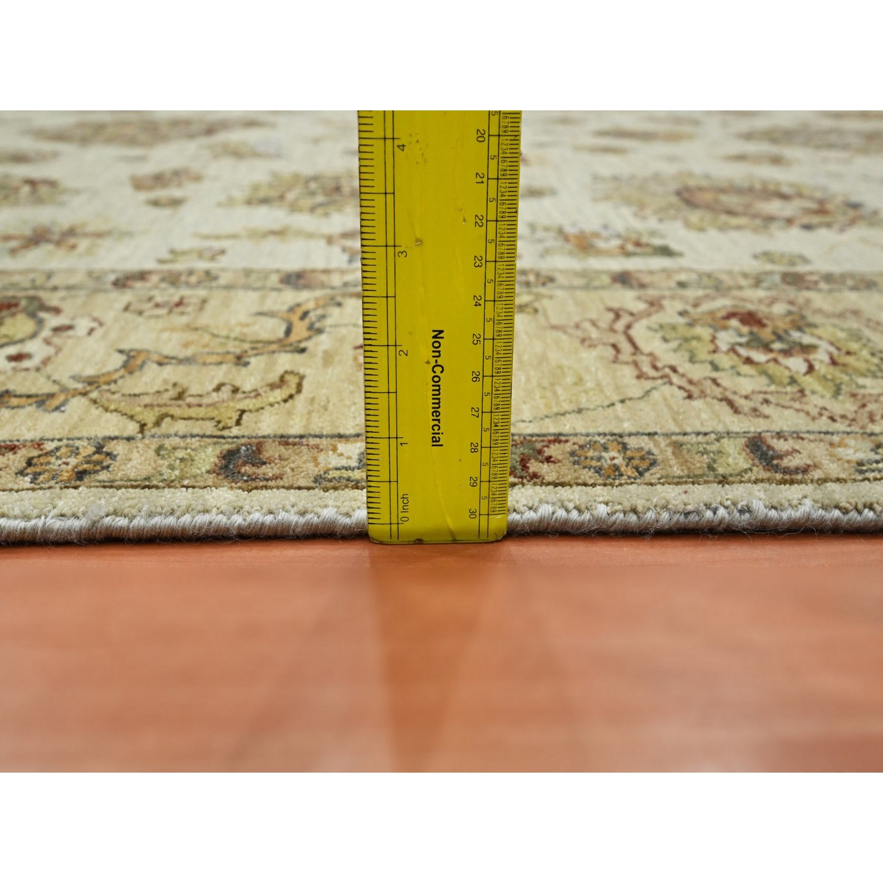 Oushak-And-Peshawar-Hand-Knotted-Rug-381805