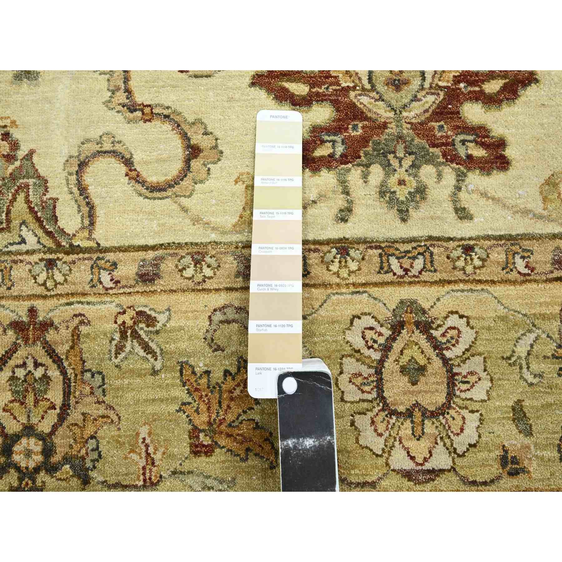 Oushak-And-Peshawar-Hand-Knotted-Rug-381810