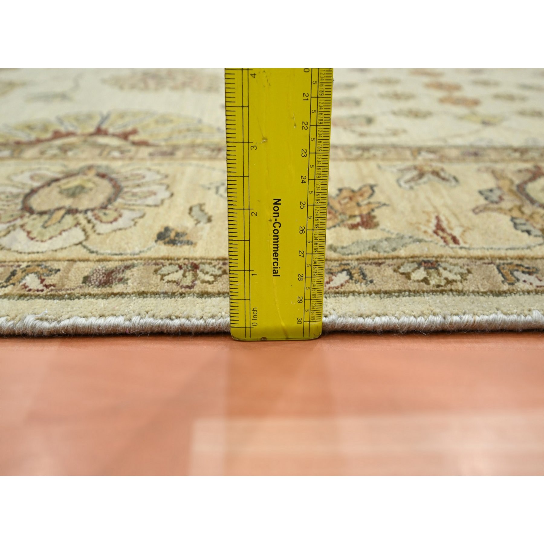 Oushak-And-Peshawar-Hand-Knotted-Rug-381810
