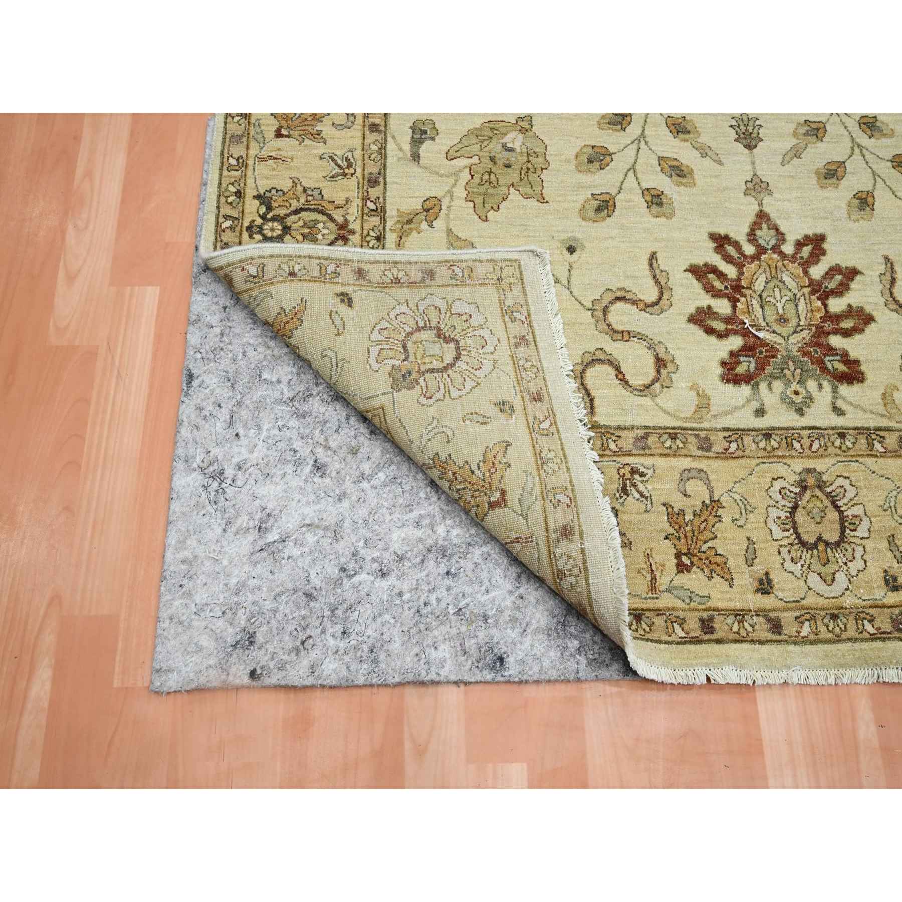 Oushak-And-Peshawar-Hand-Knotted-Rug-381815