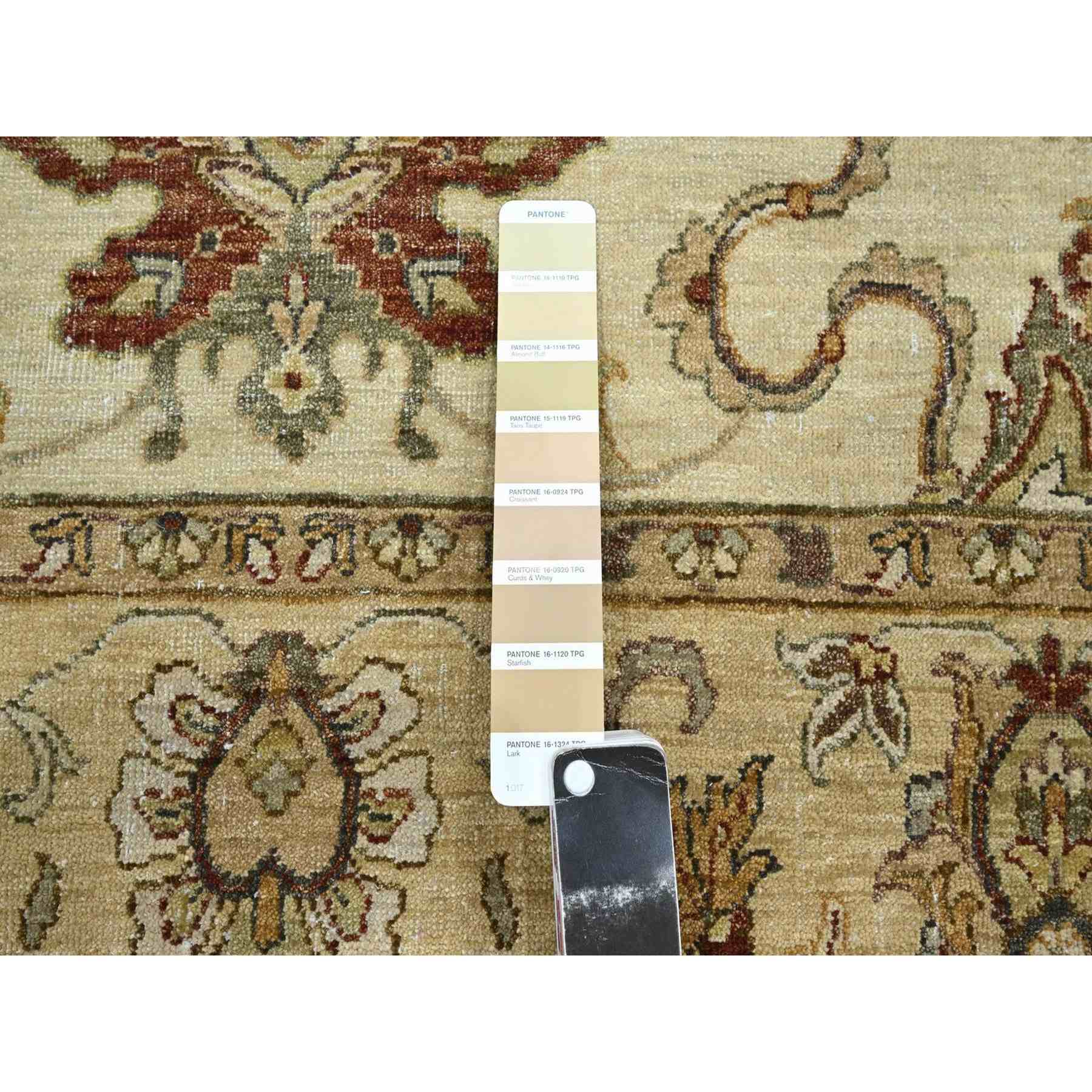 Oushak-And-Peshawar-Hand-Knotted-Rug-381815