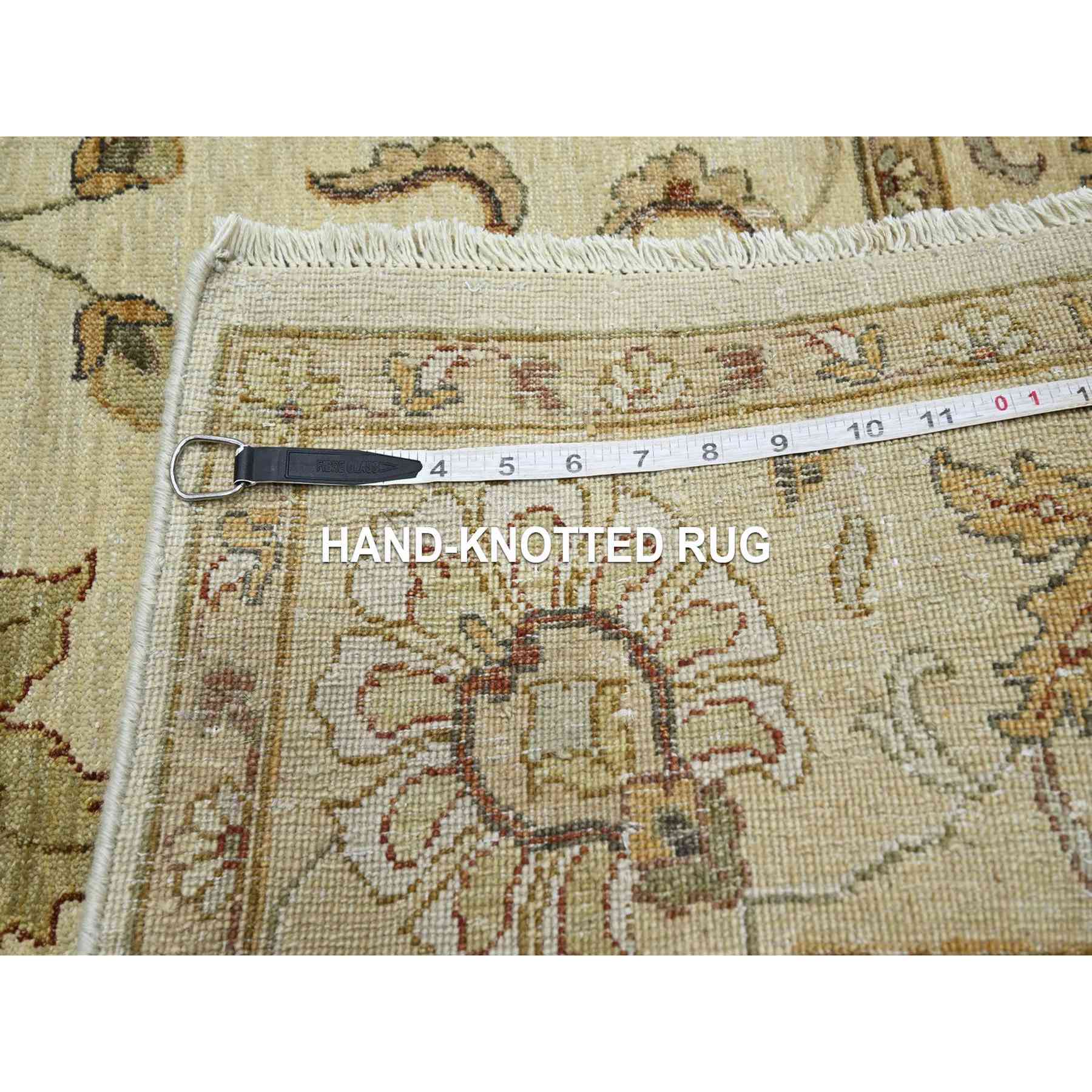 Oushak-And-Peshawar-Hand-Knotted-Rug-381815