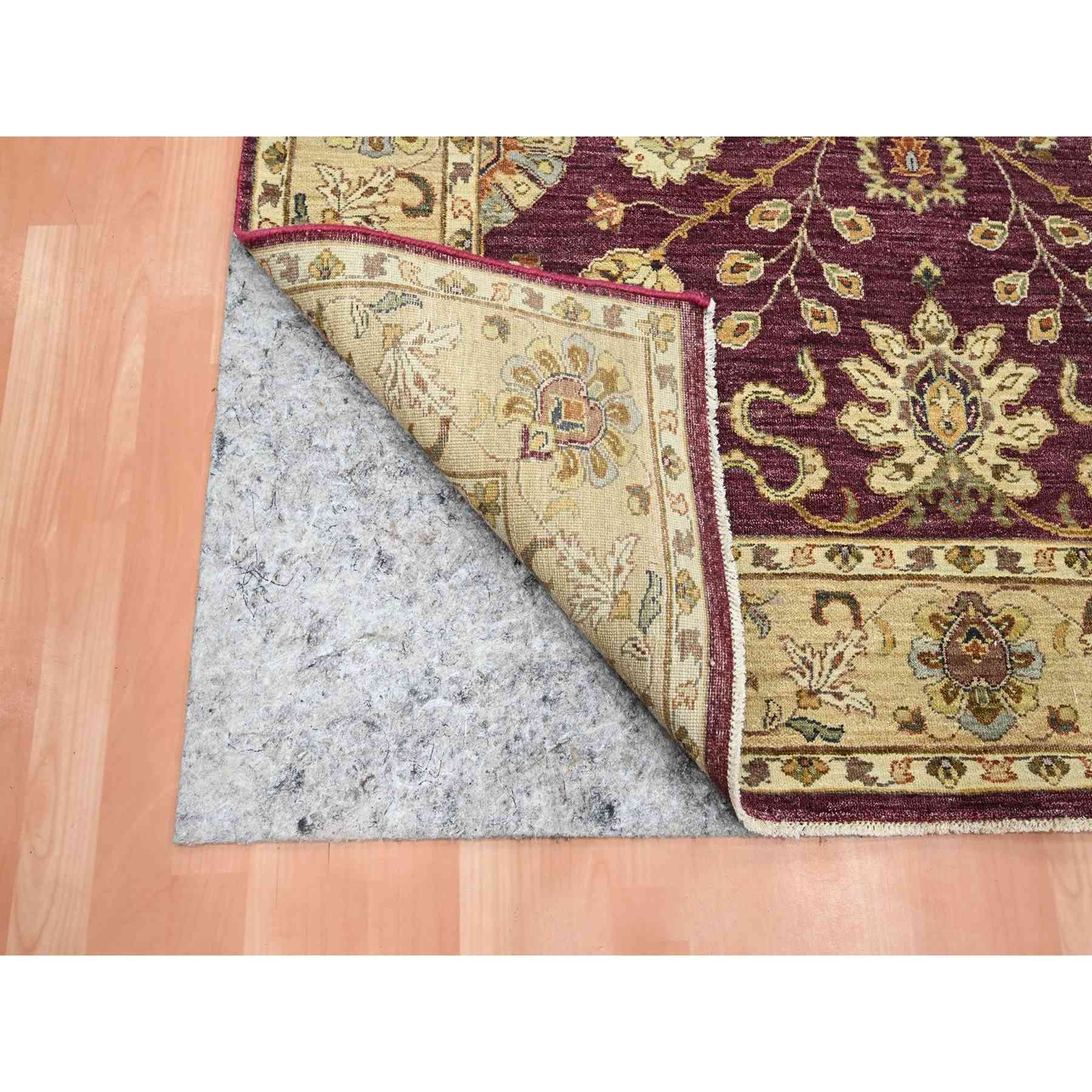Oushak-And-Peshawar-Hand-Knotted-Rug-381820