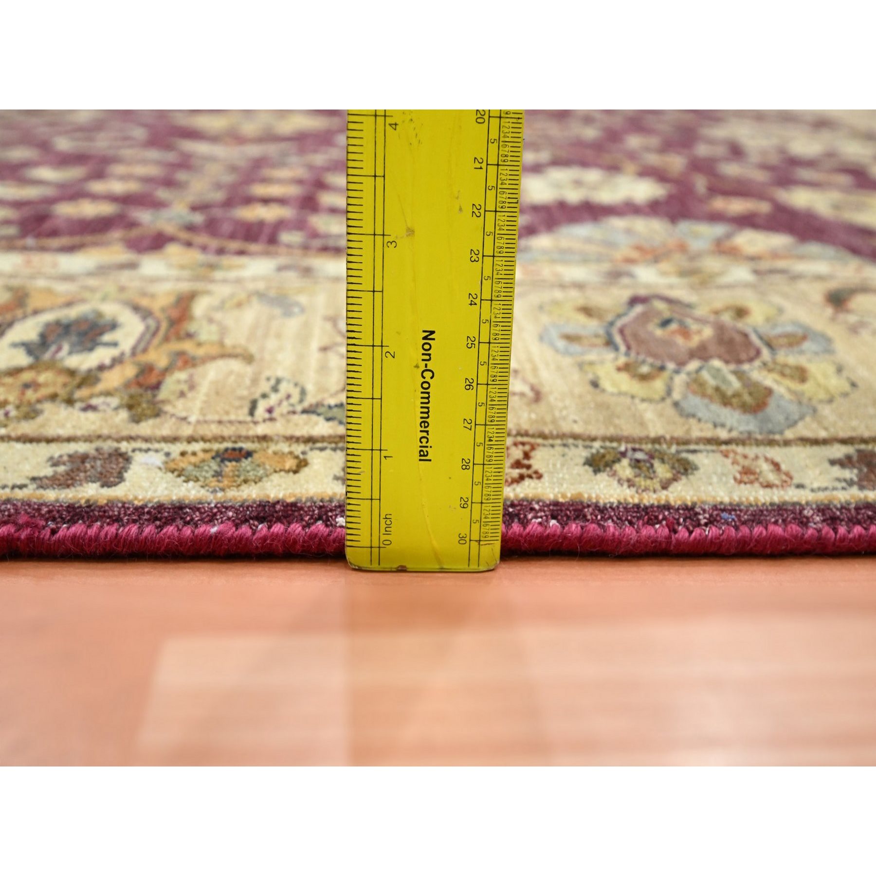 Oushak-And-Peshawar-Hand-Knotted-Rug-381820