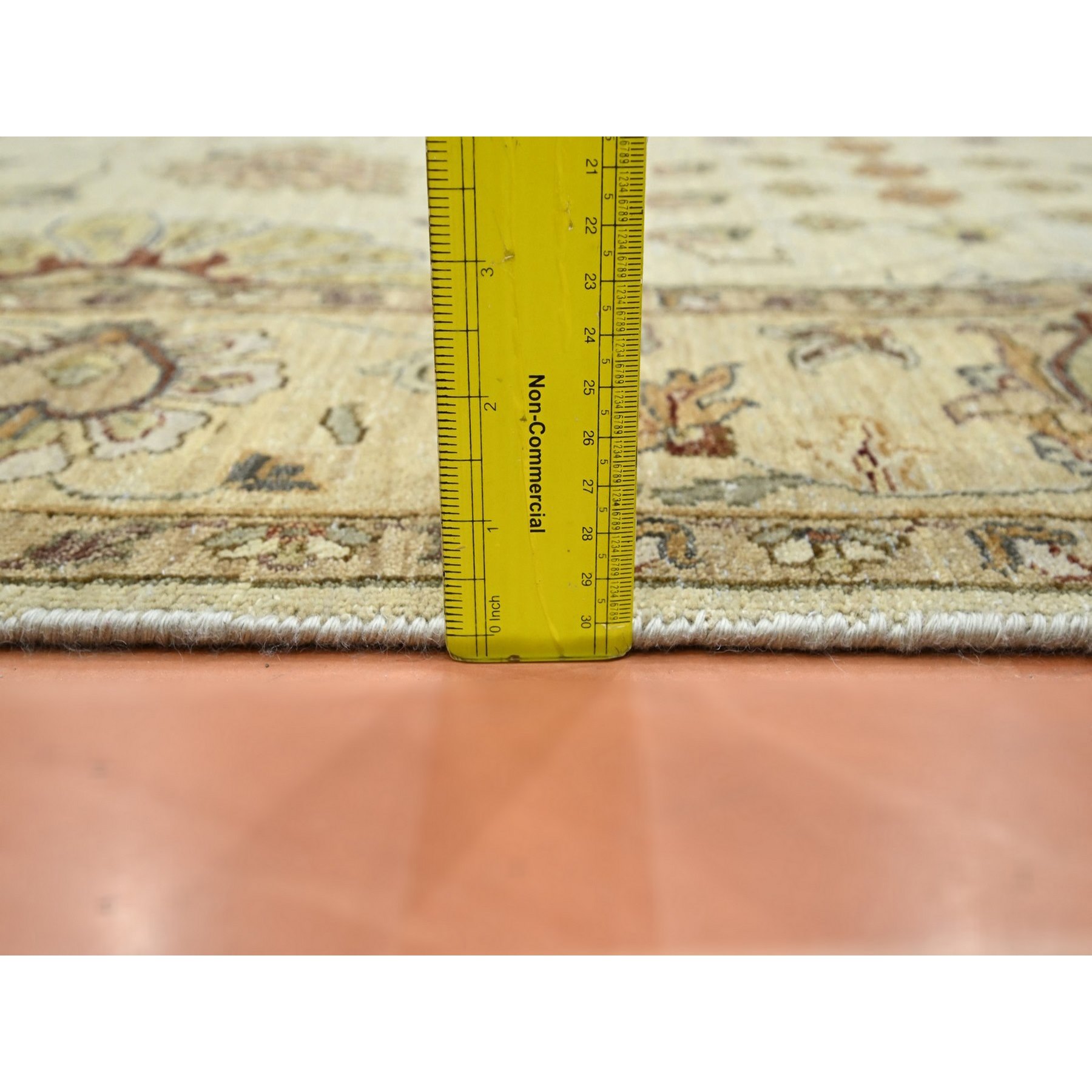 Oushak-And-Peshawar-Hand-Knotted-Rug-381825