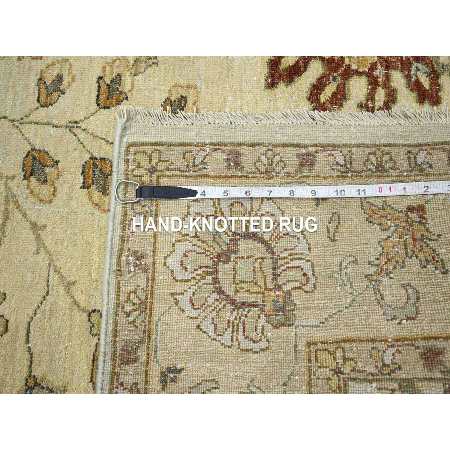 Oushak-And-Peshawar-Hand-Knotted-Rug-381825