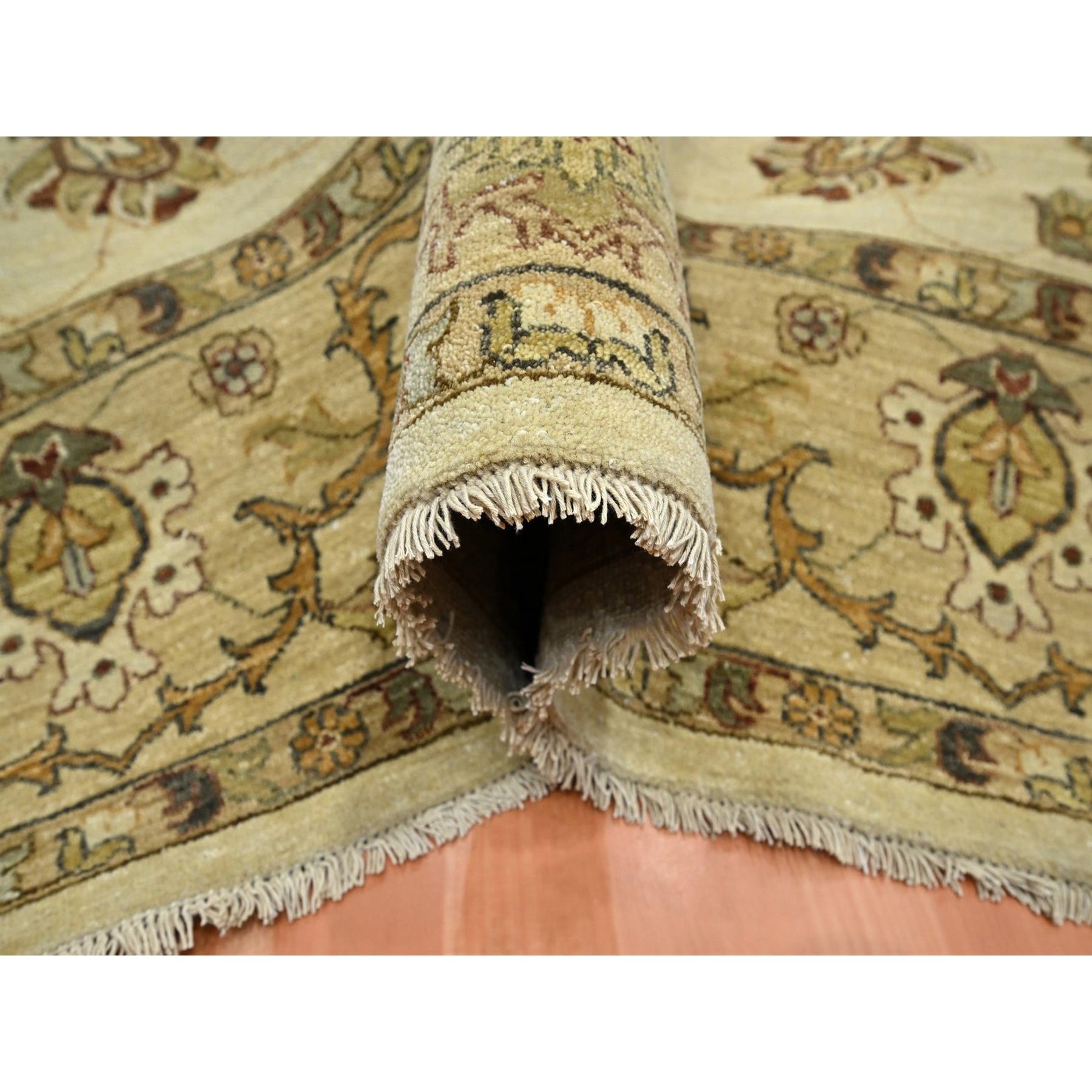 Oushak-And-Peshawar-Hand-Knotted-Rug-381830