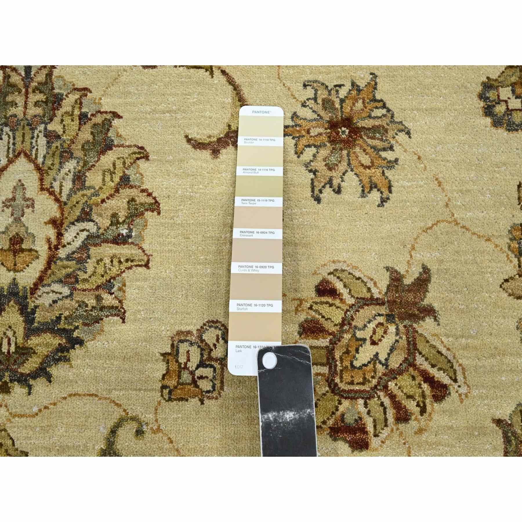 Oushak-And-Peshawar-Hand-Knotted-Rug-381830