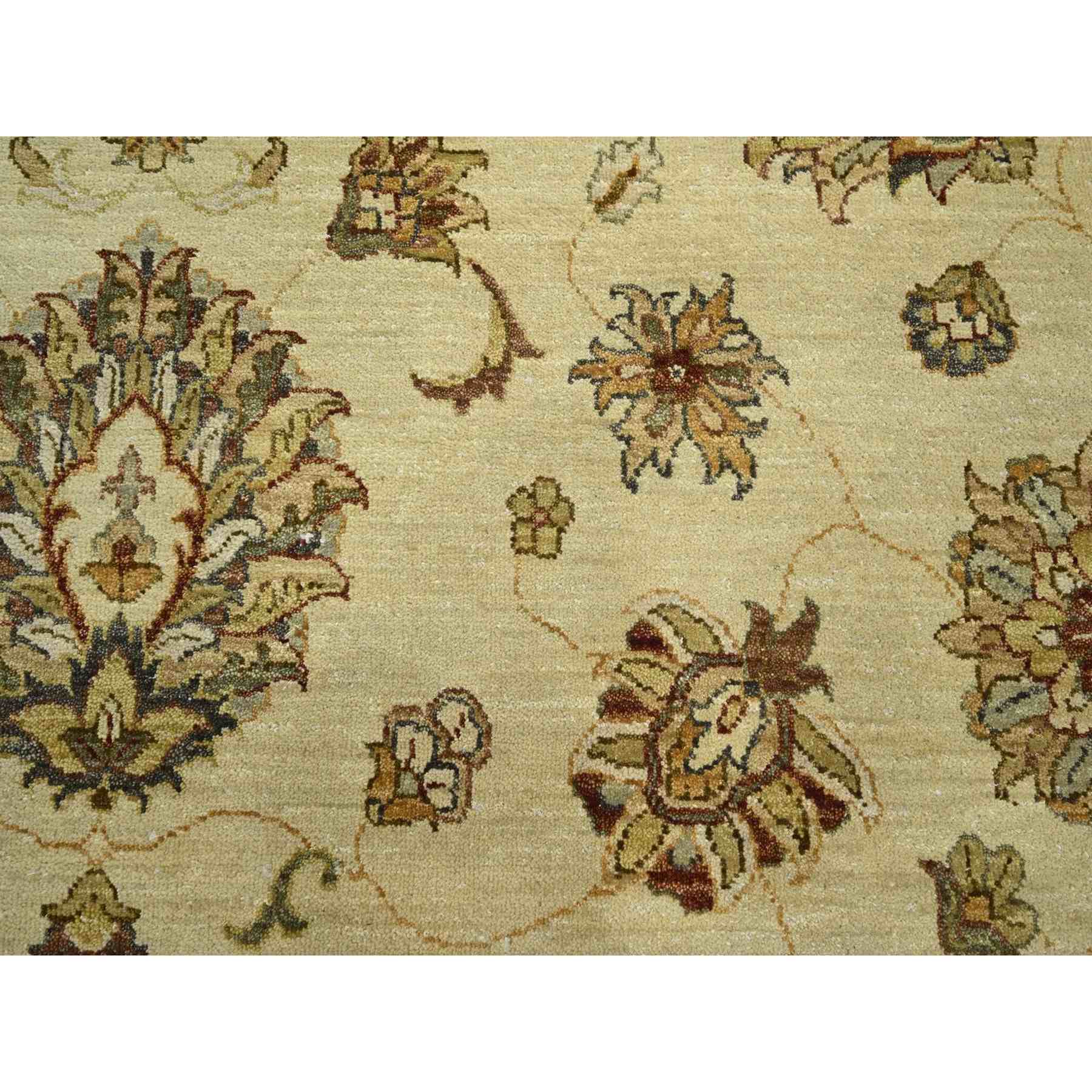 Oushak-And-Peshawar-Hand-Knotted-Rug-381830