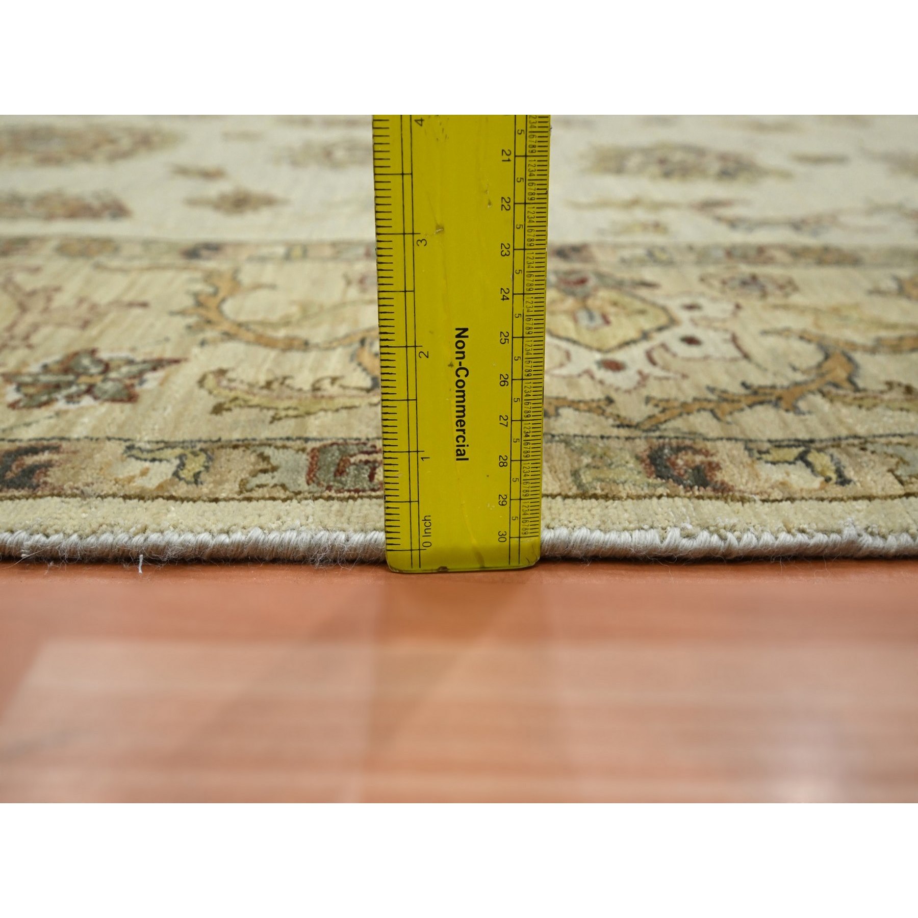 Oushak-And-Peshawar-Hand-Knotted-Rug-381830