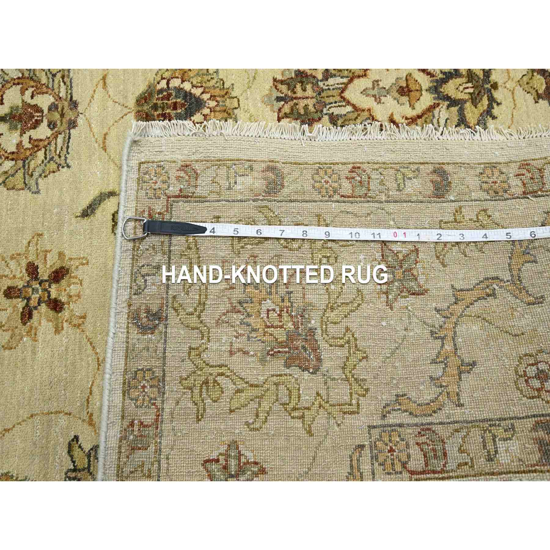 Oushak-And-Peshawar-Hand-Knotted-Rug-381830
