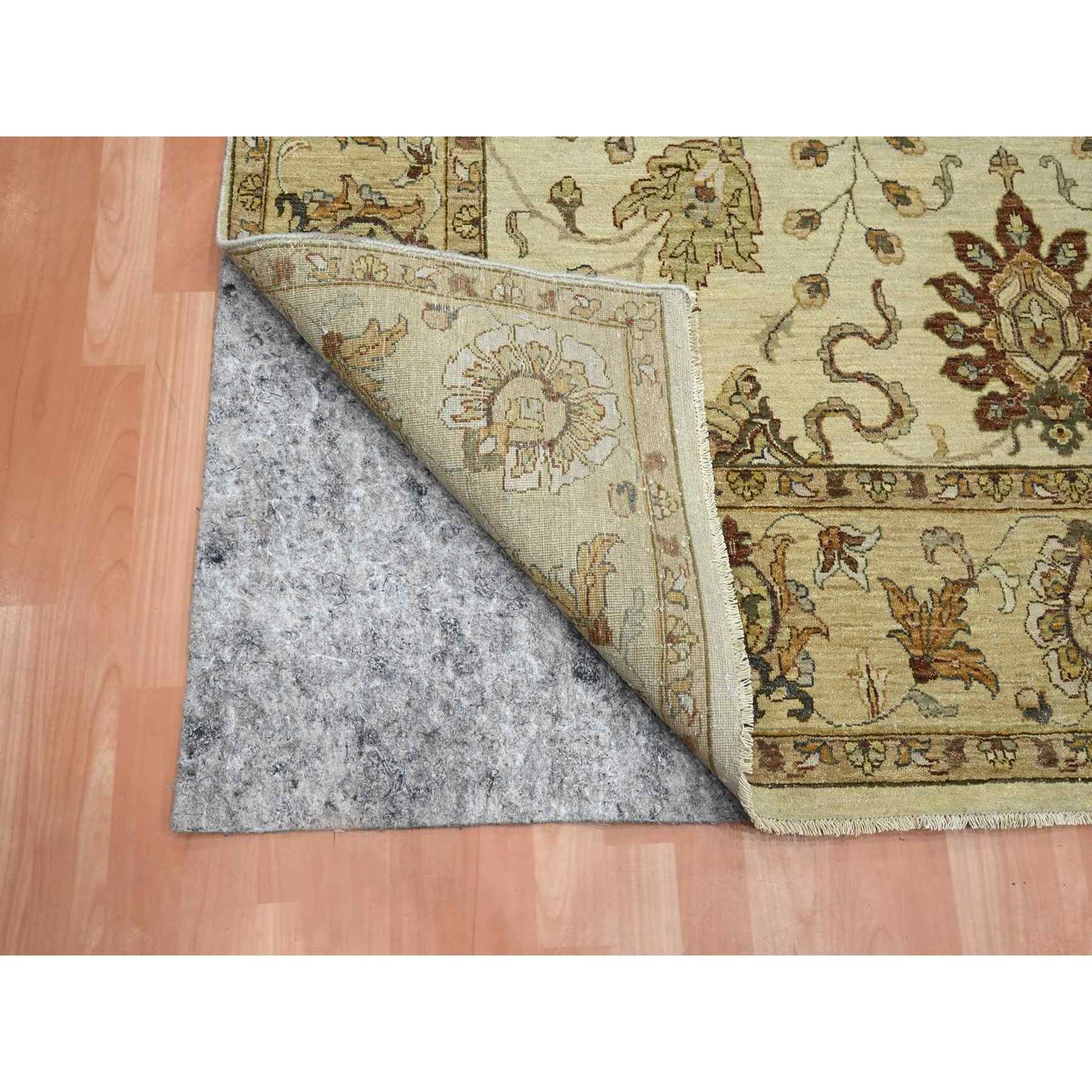 Oushak-And-Peshawar-Hand-Knotted-Rug-381835