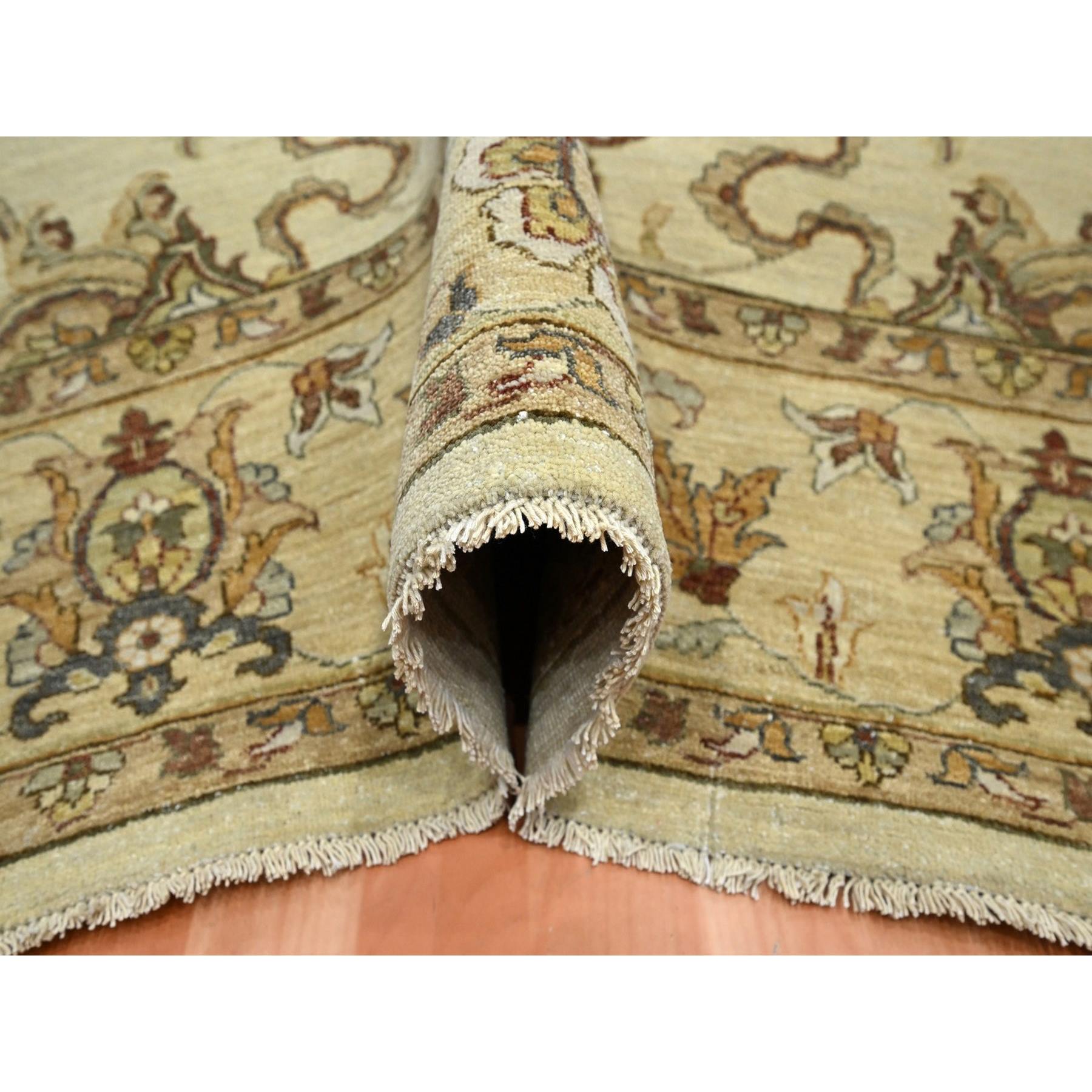 Oushak-And-Peshawar-Hand-Knotted-Rug-381835
