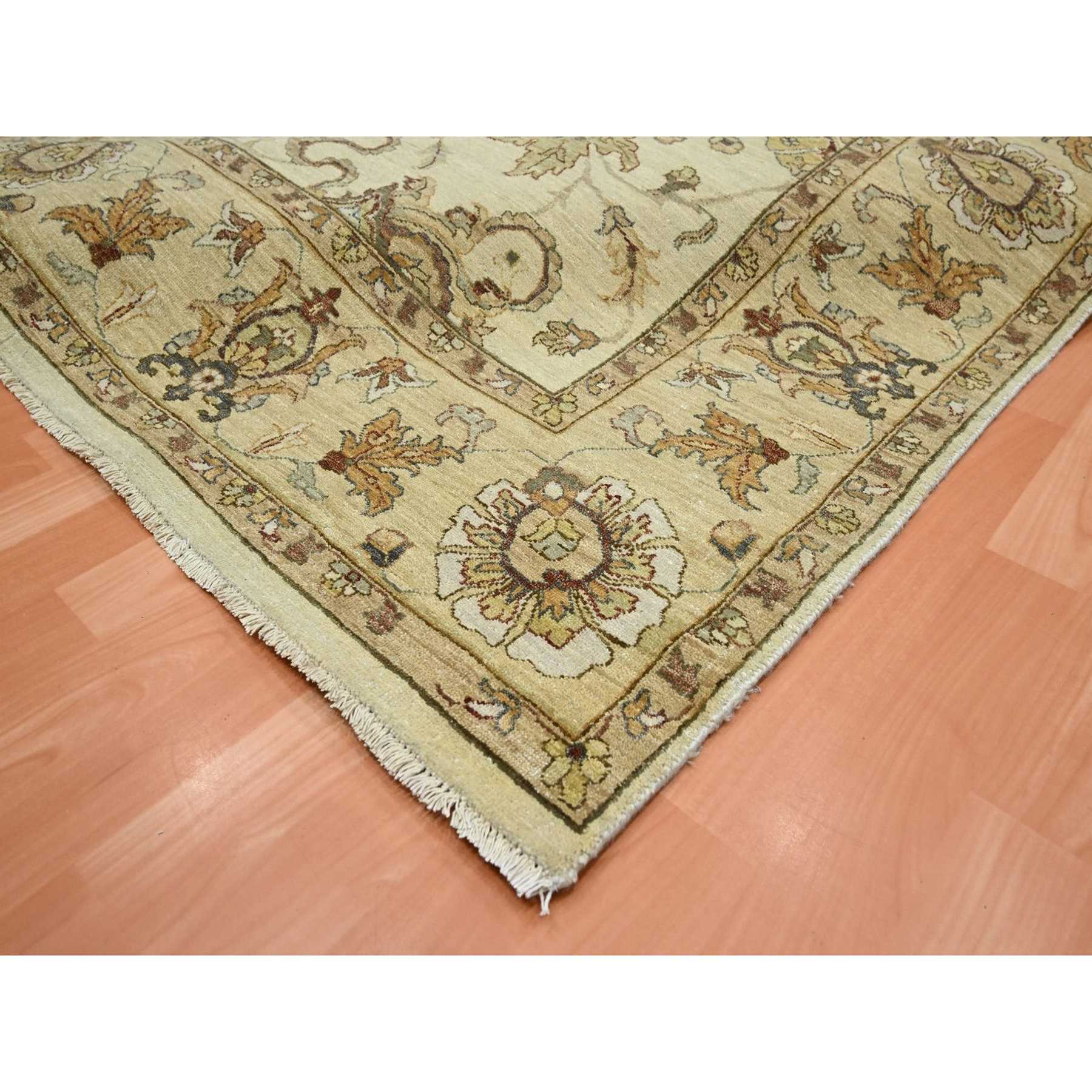 Oushak-And-Peshawar-Hand-Knotted-Rug-381835