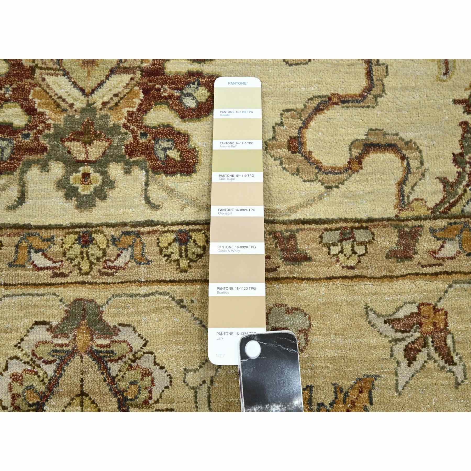 Oushak-And-Peshawar-Hand-Knotted-Rug-381835