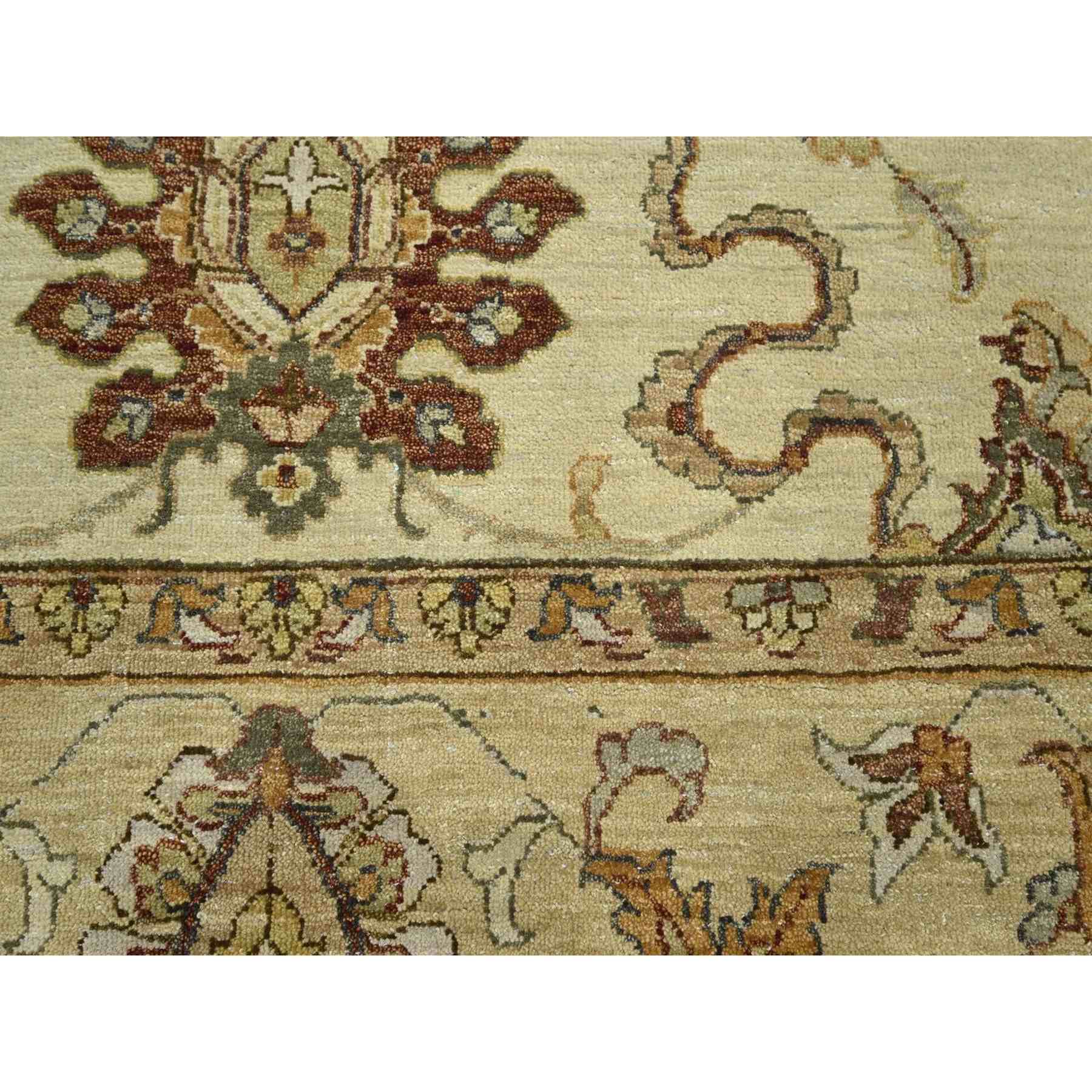 Oushak-And-Peshawar-Hand-Knotted-Rug-381835