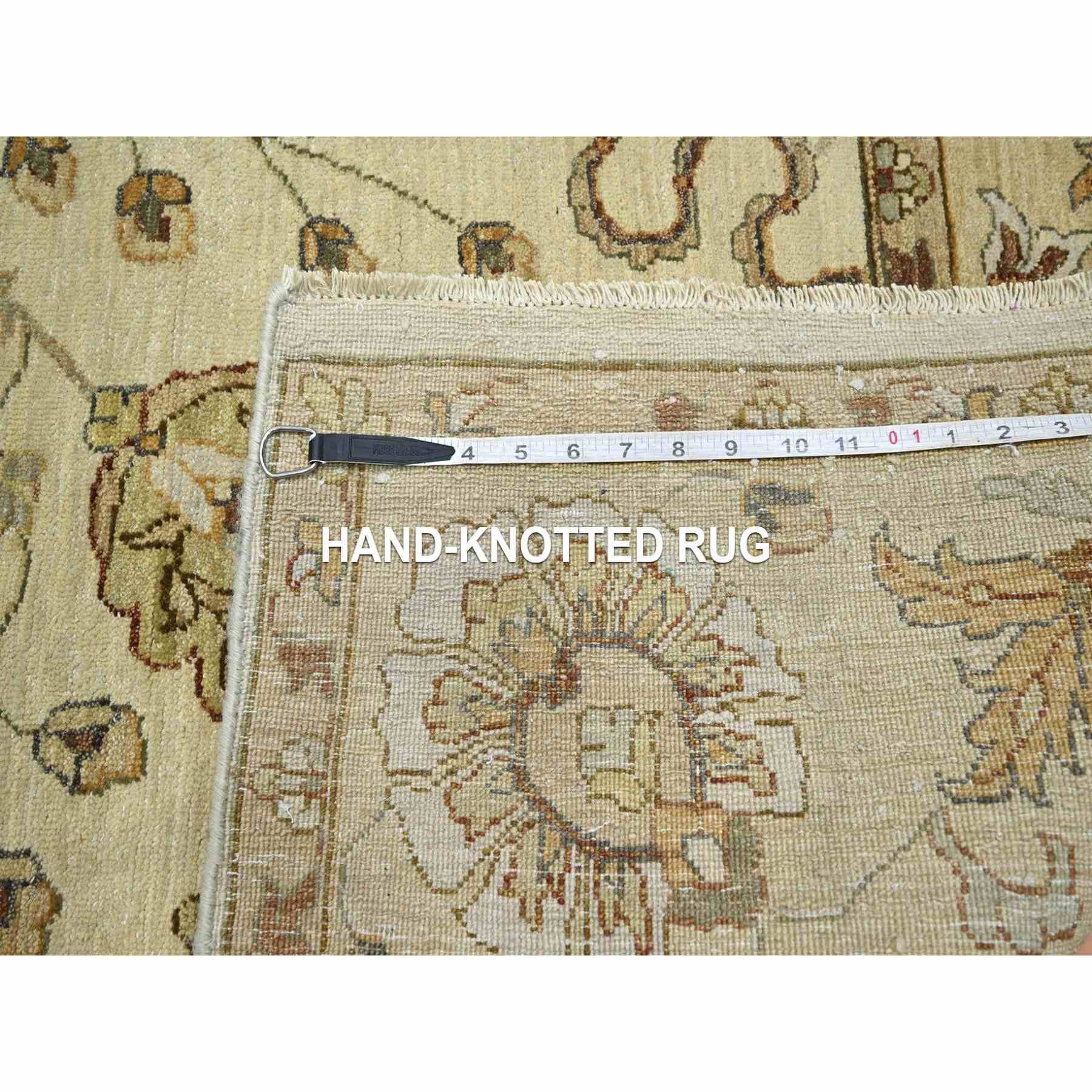 Oushak-And-Peshawar-Hand-Knotted-Rug-381835