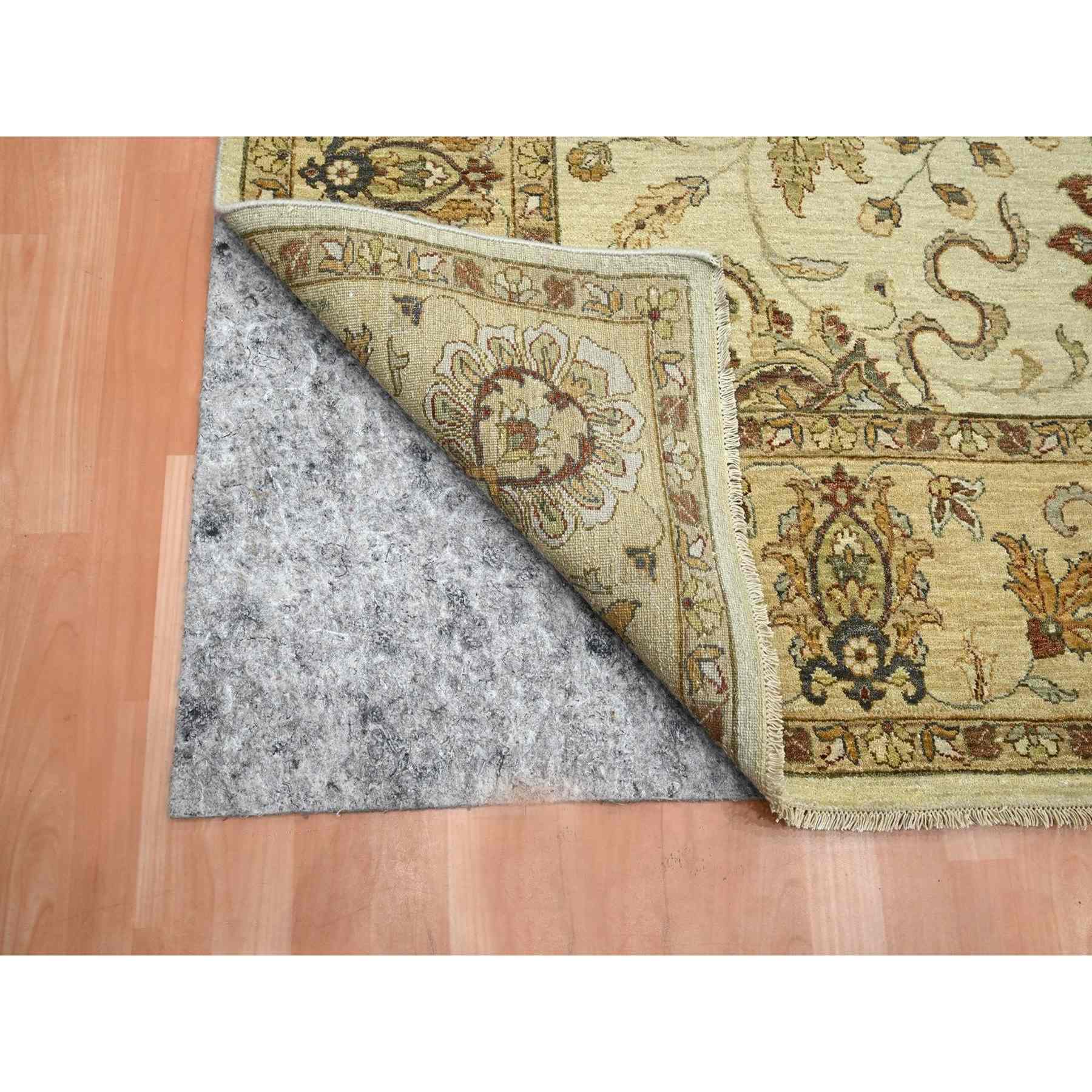 Oushak-And-Peshawar-Hand-Knotted-Rug-381840