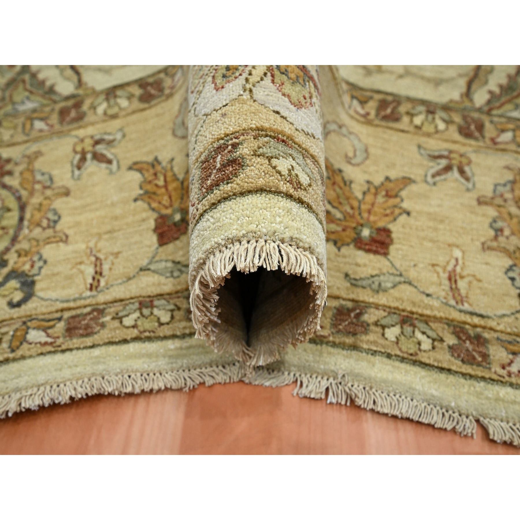 Oushak-And-Peshawar-Hand-Knotted-Rug-381840