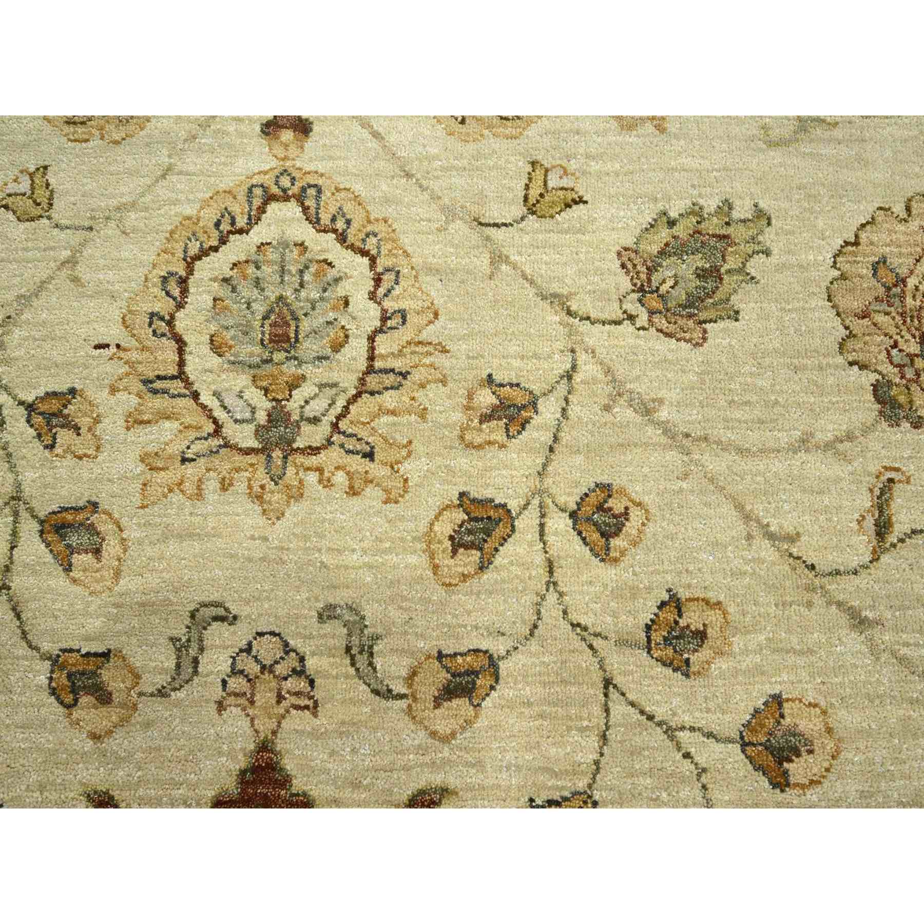 Oushak-And-Peshawar-Hand-Knotted-Rug-381840