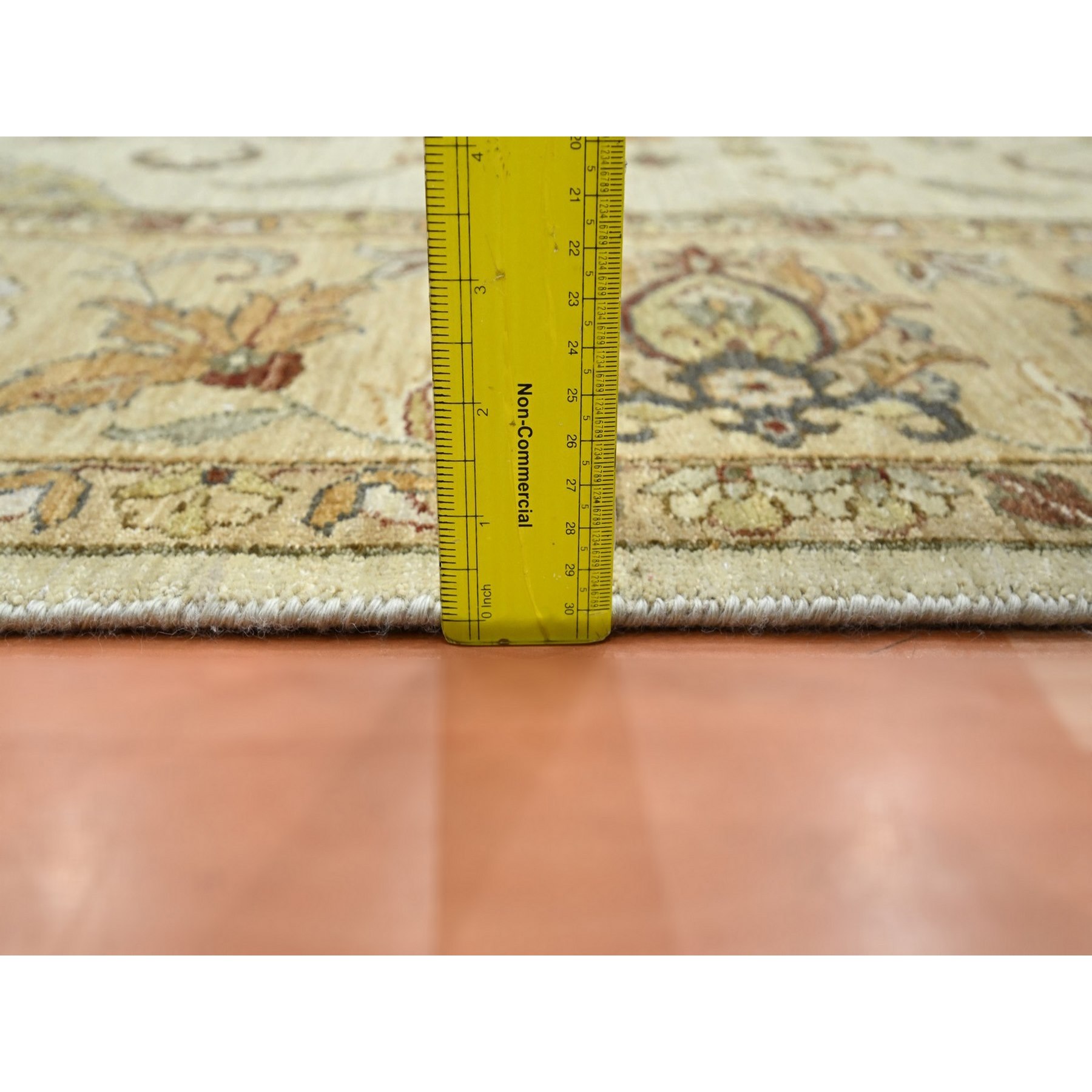 Oushak-And-Peshawar-Hand-Knotted-Rug-381840