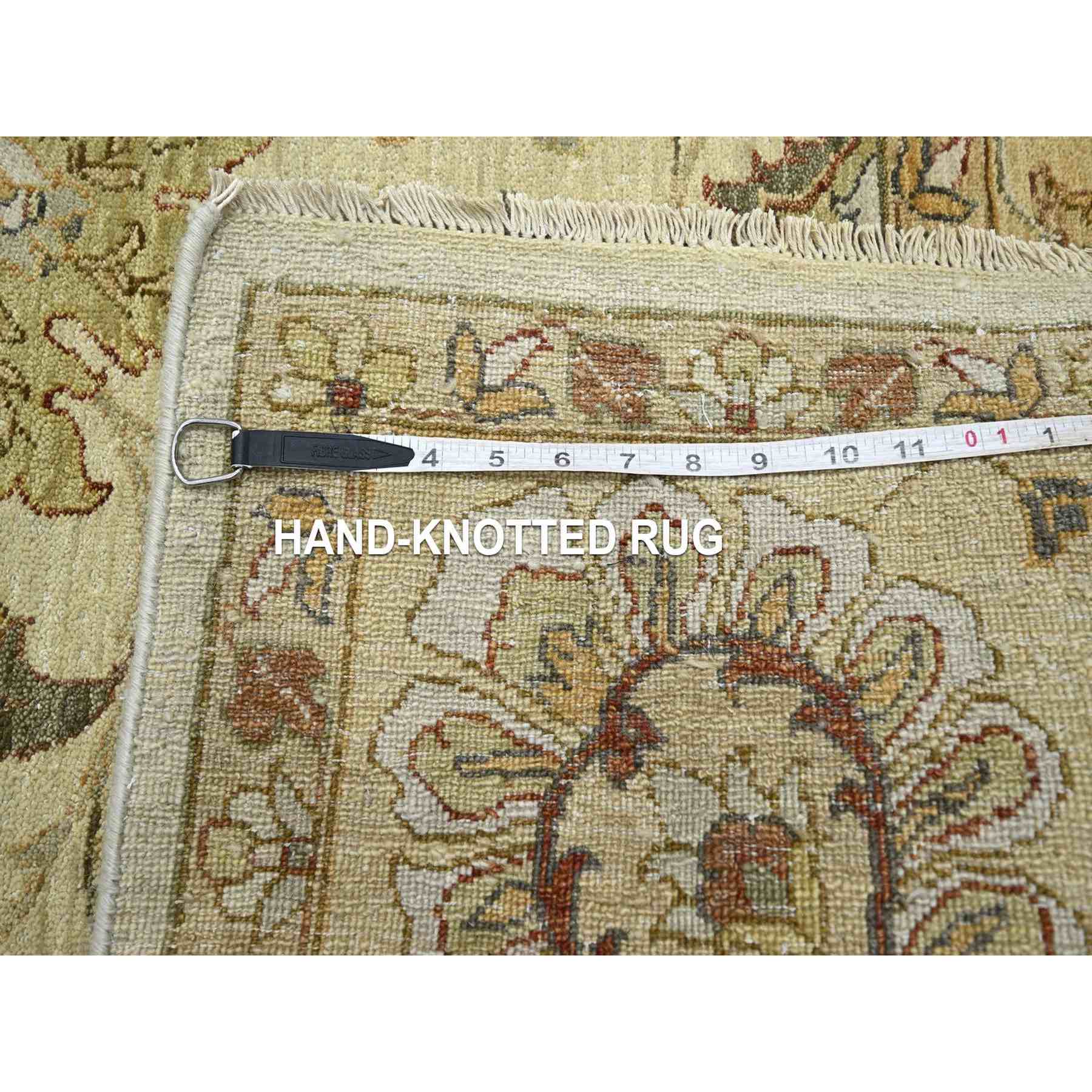 Oushak-And-Peshawar-Hand-Knotted-Rug-381840