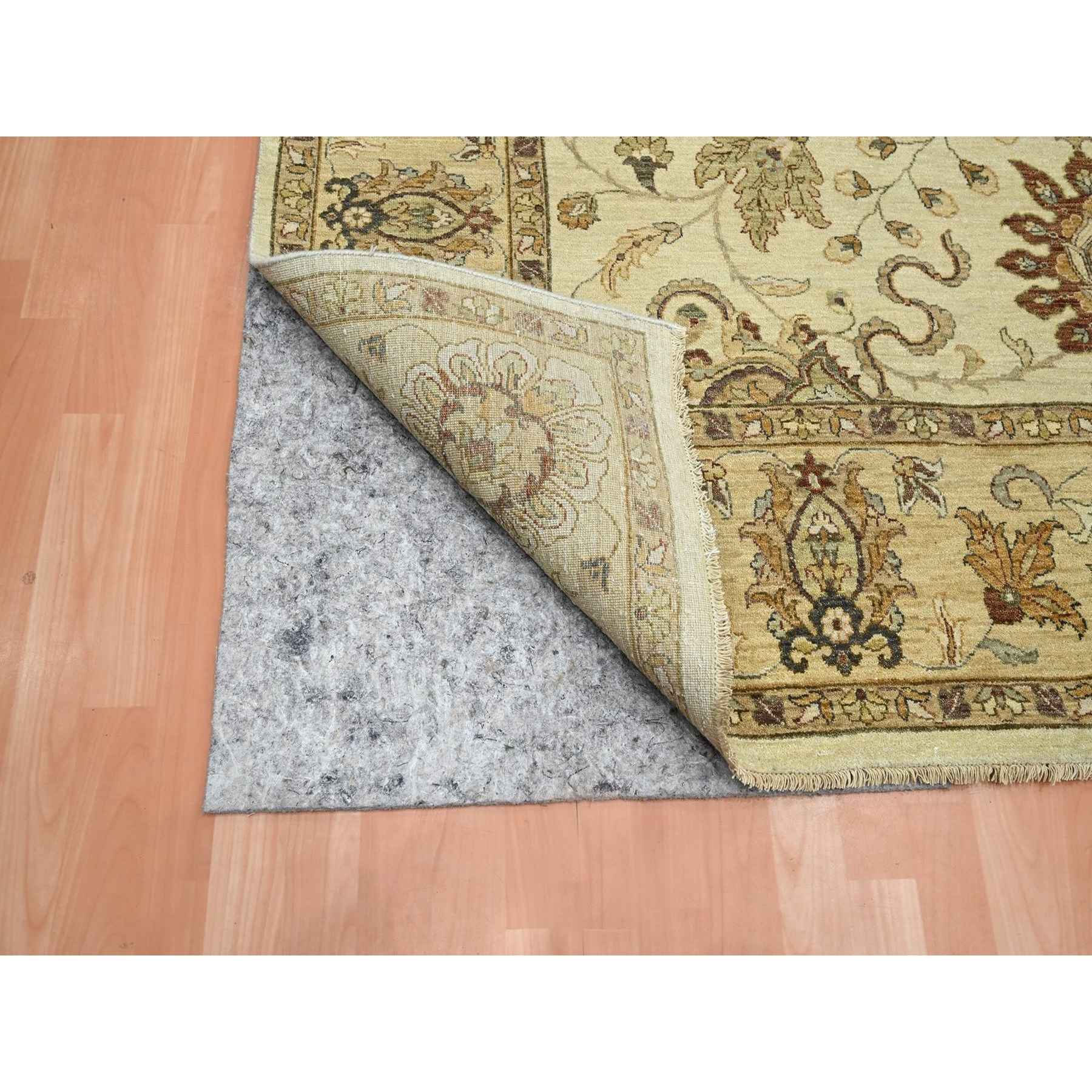 Oushak-And-Peshawar-Hand-Knotted-Rug-381850
