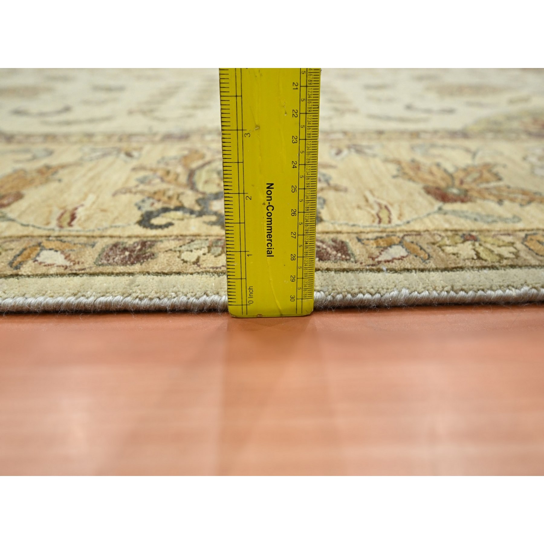 Oushak-And-Peshawar-Hand-Knotted-Rug-381850