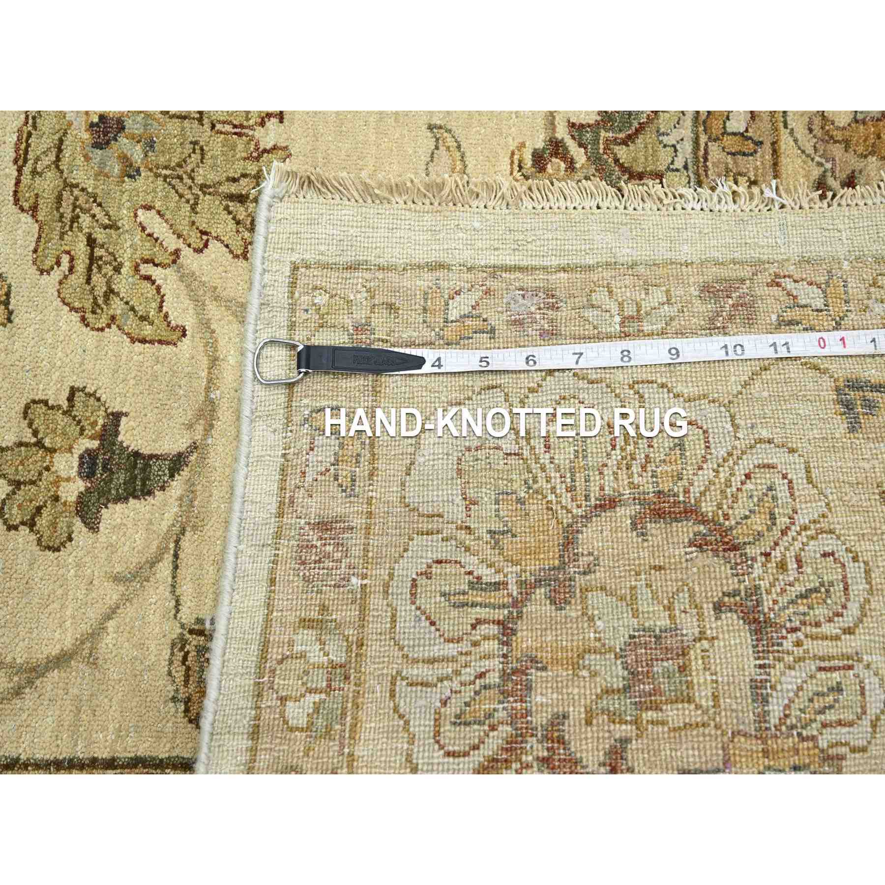 Oushak-And-Peshawar-Hand-Knotted-Rug-381850