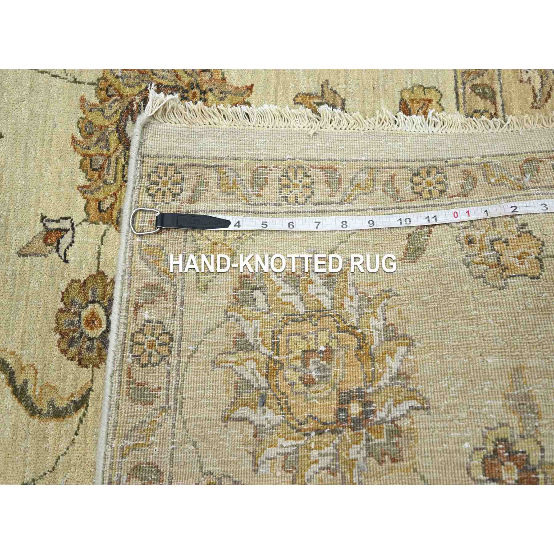Oushak-And-Peshawar-Hand-Knotted-Rug-381855
