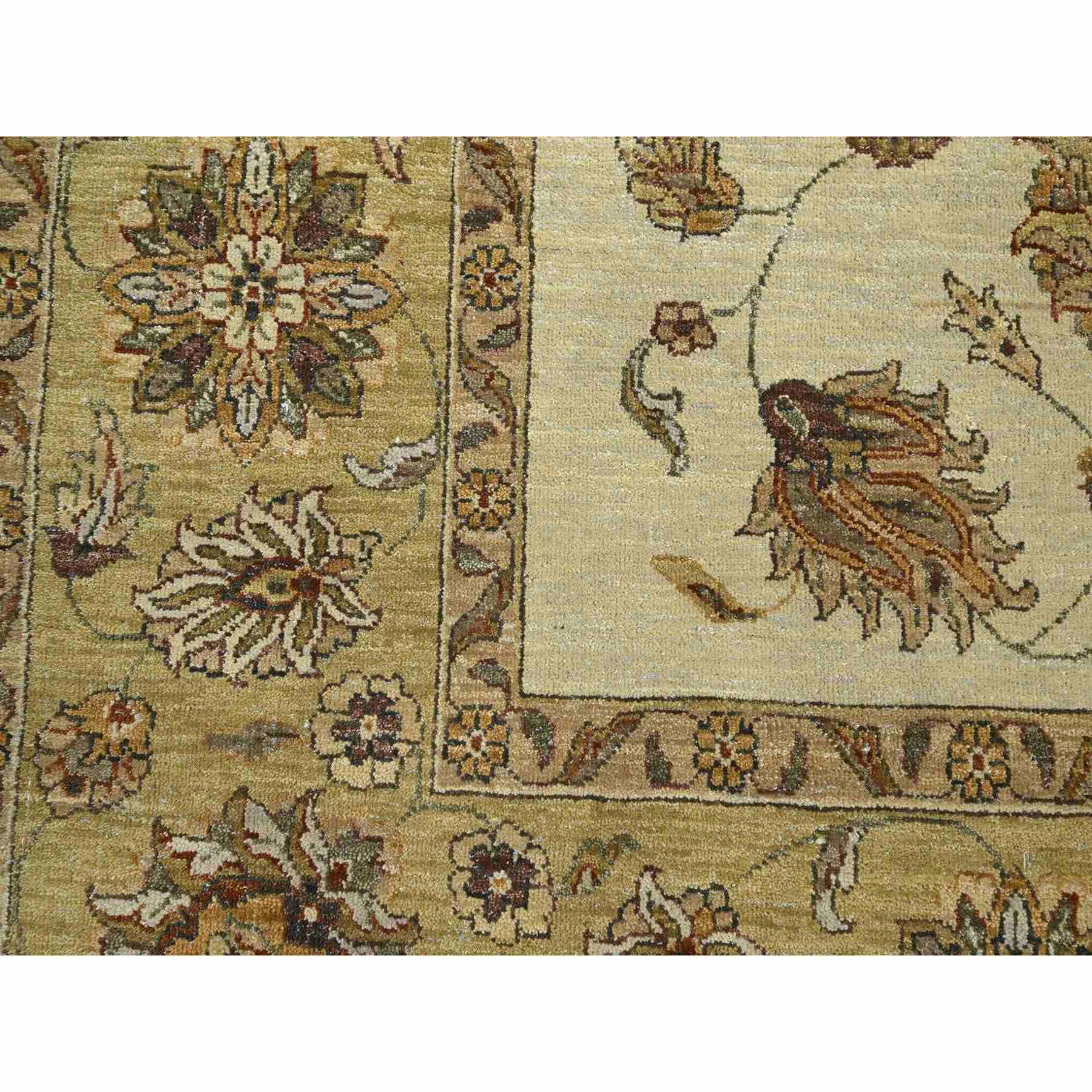 Oushak-And-Peshawar-Hand-Knotted-Rug-381860