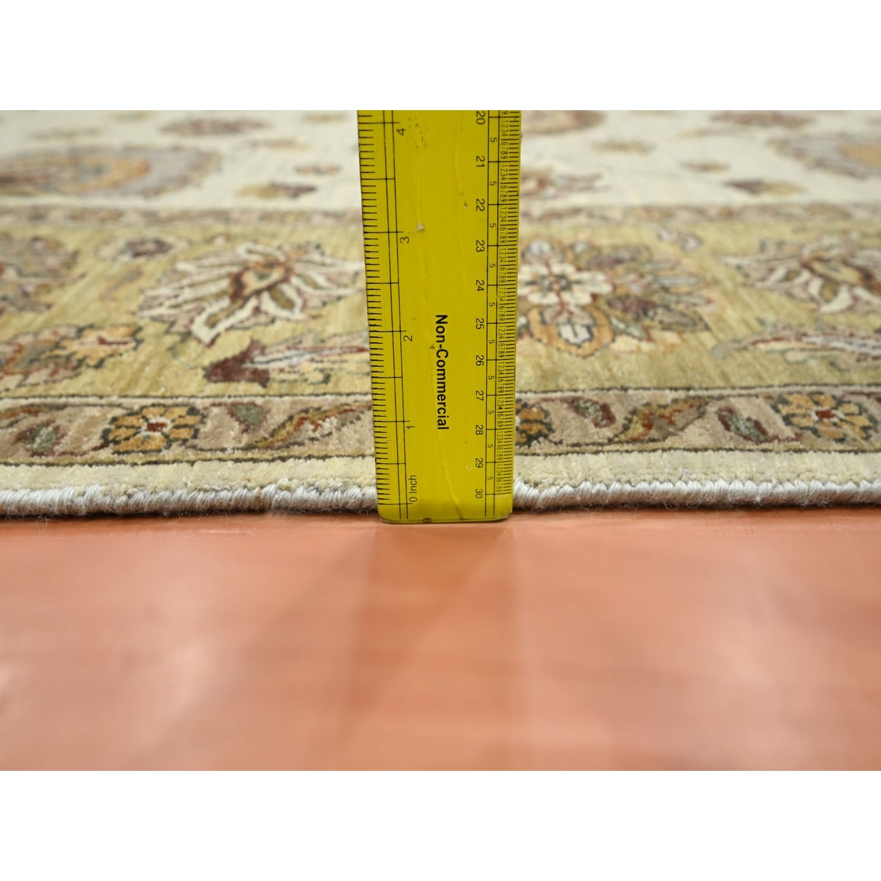 Oushak-And-Peshawar-Hand-Knotted-Rug-381860
