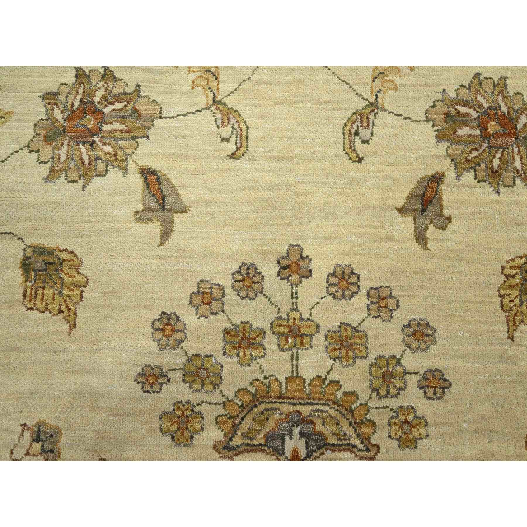 Oushak-And-Peshawar-Hand-Knotted-Rug-381865