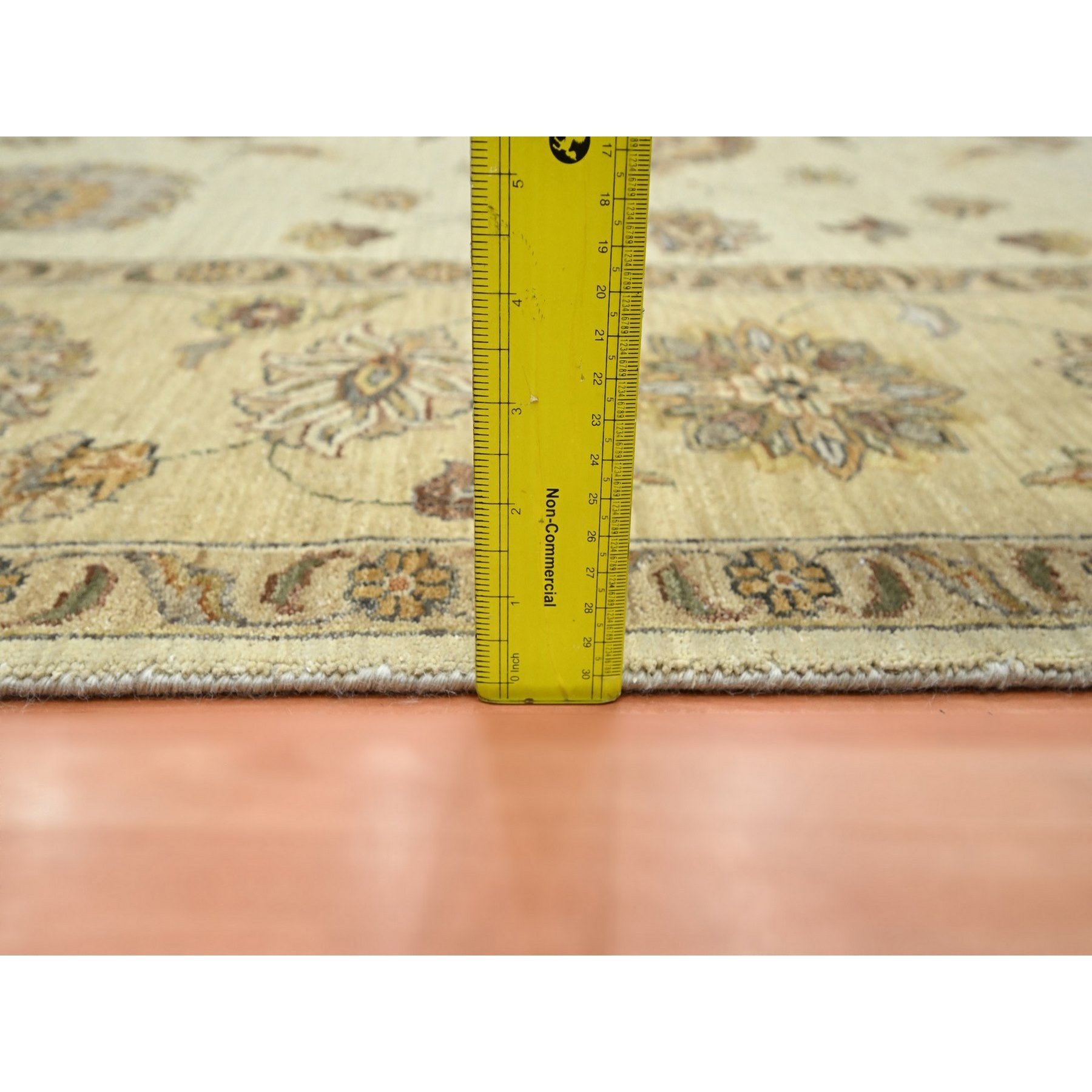 Oushak-And-Peshawar-Hand-Knotted-Rug-381865