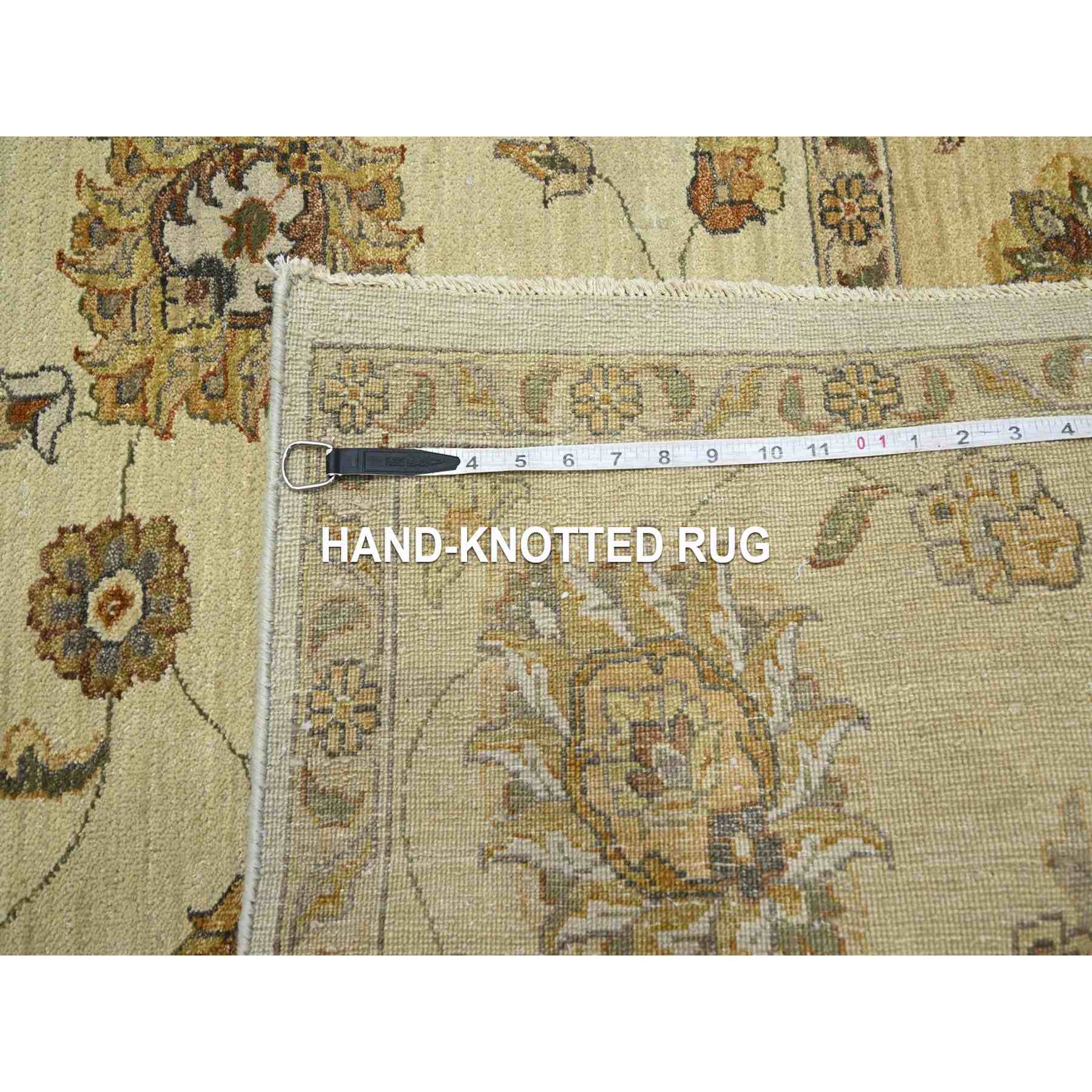 Oushak-And-Peshawar-Hand-Knotted-Rug-381865
